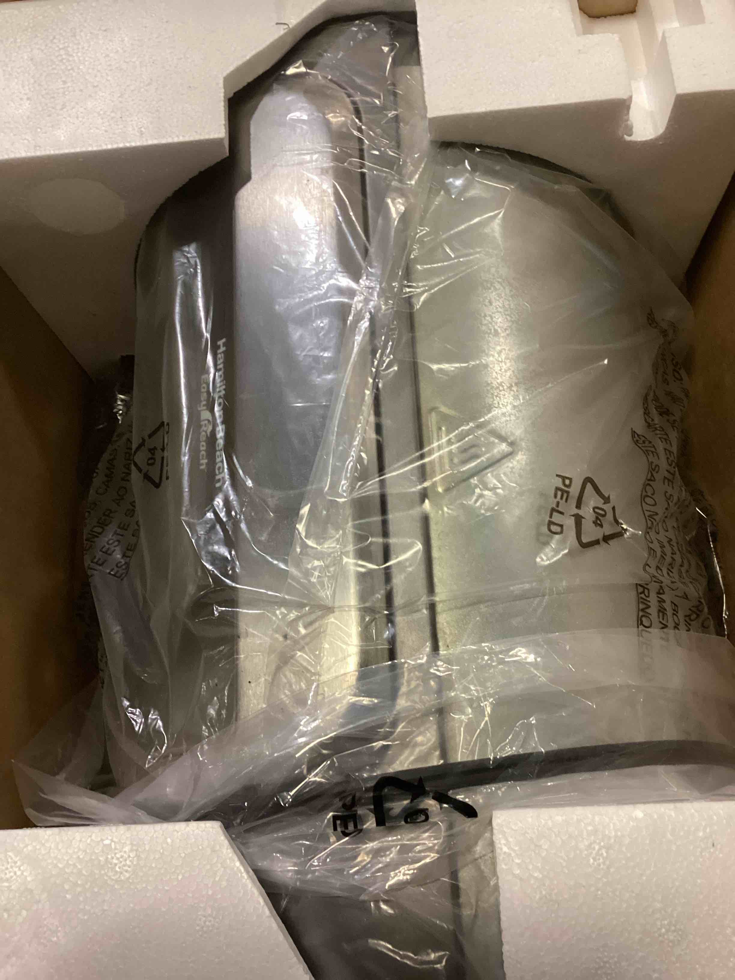 Hamilton Beach Easy Reach 4Slice Countertop Toaster Oven With RollTop