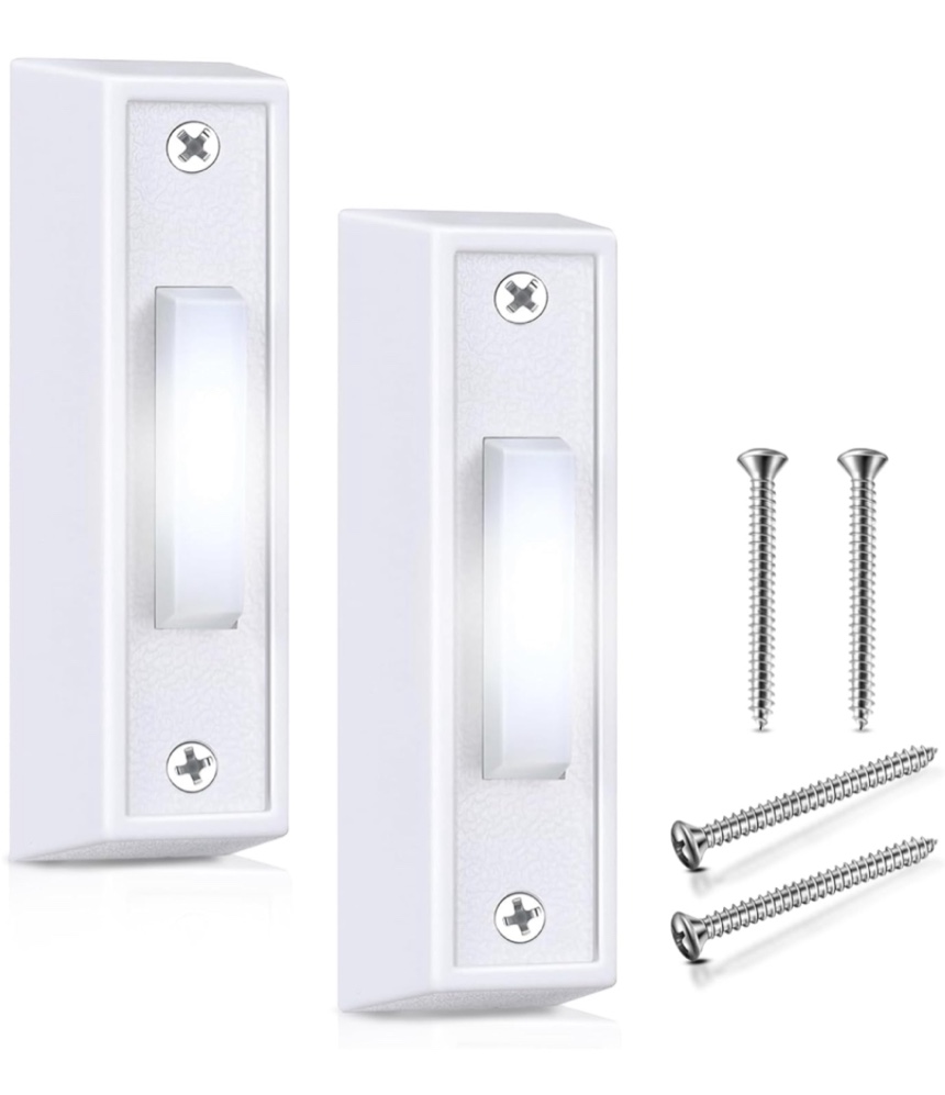 timbre para puerta color blanco(similar item)