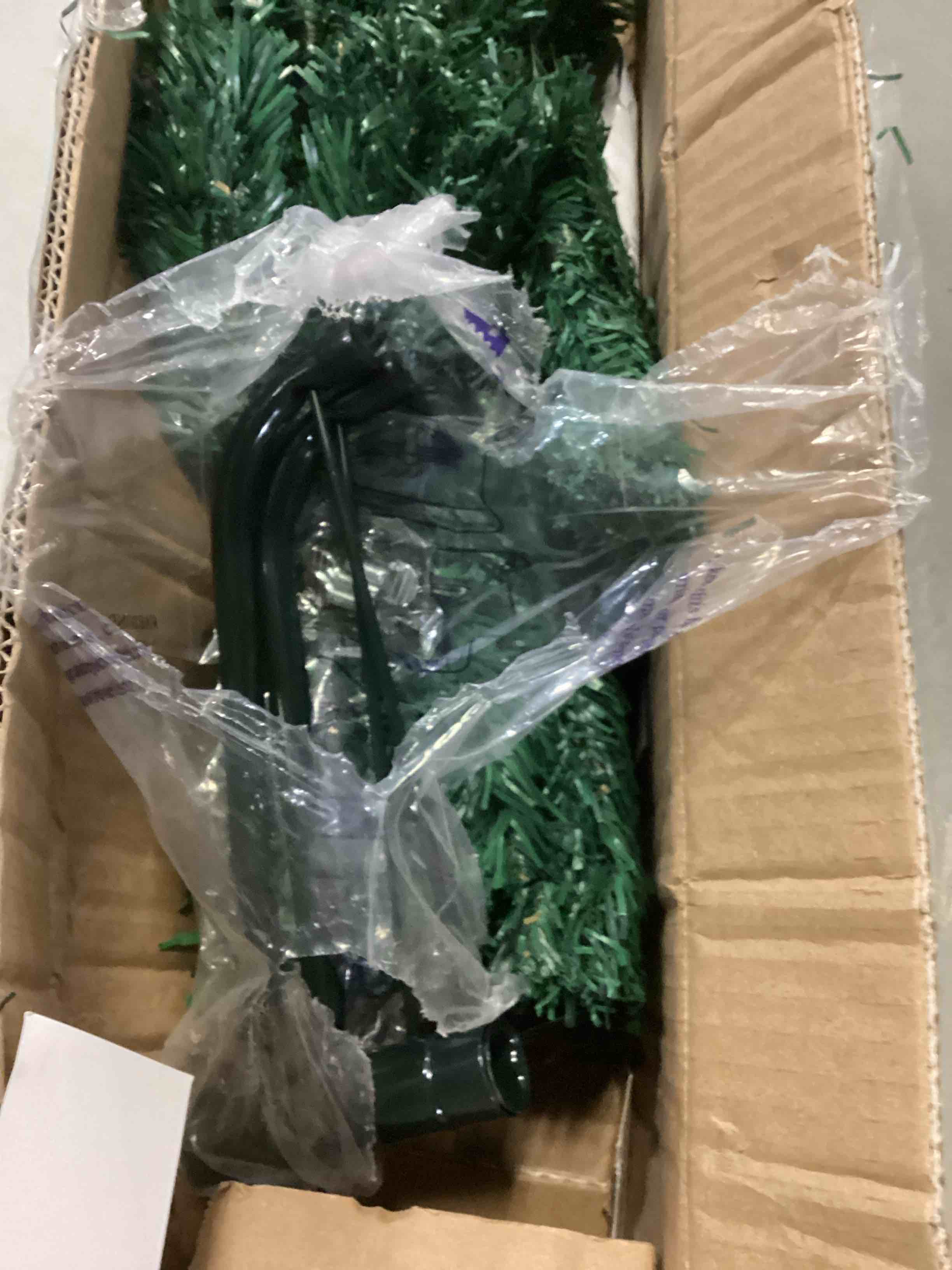 (similar) Christmas Tree Decoration Slim Artificial Half Xmas Tree with