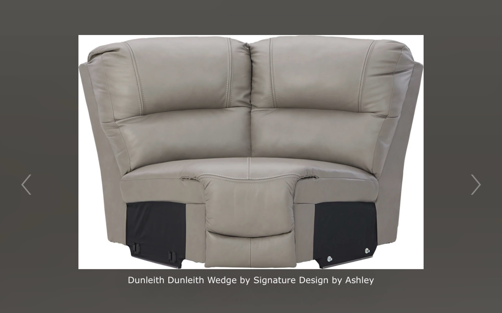 ( incomplete ) Dunleith Collection U7160577 Wedge in Gray