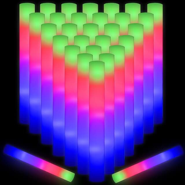 glow sticks bulk BS-30 pcs foam