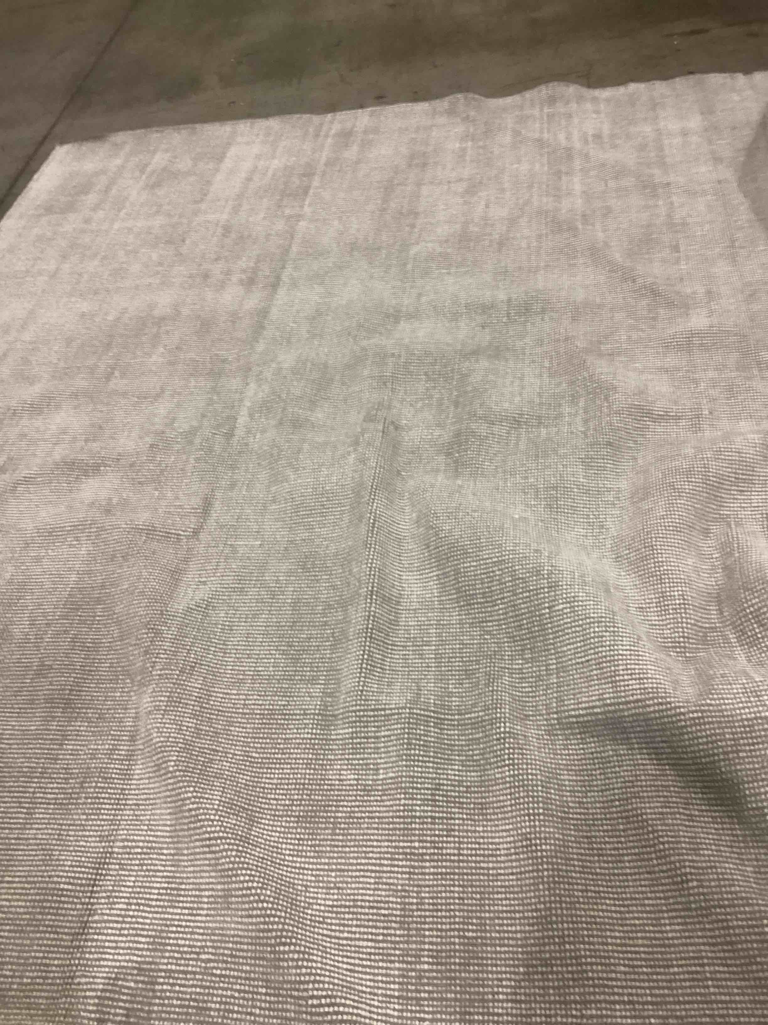 vintage khaki modern India flat rug