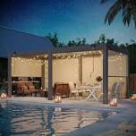 Erommy 10 ft x 20ft gazebo net & cover