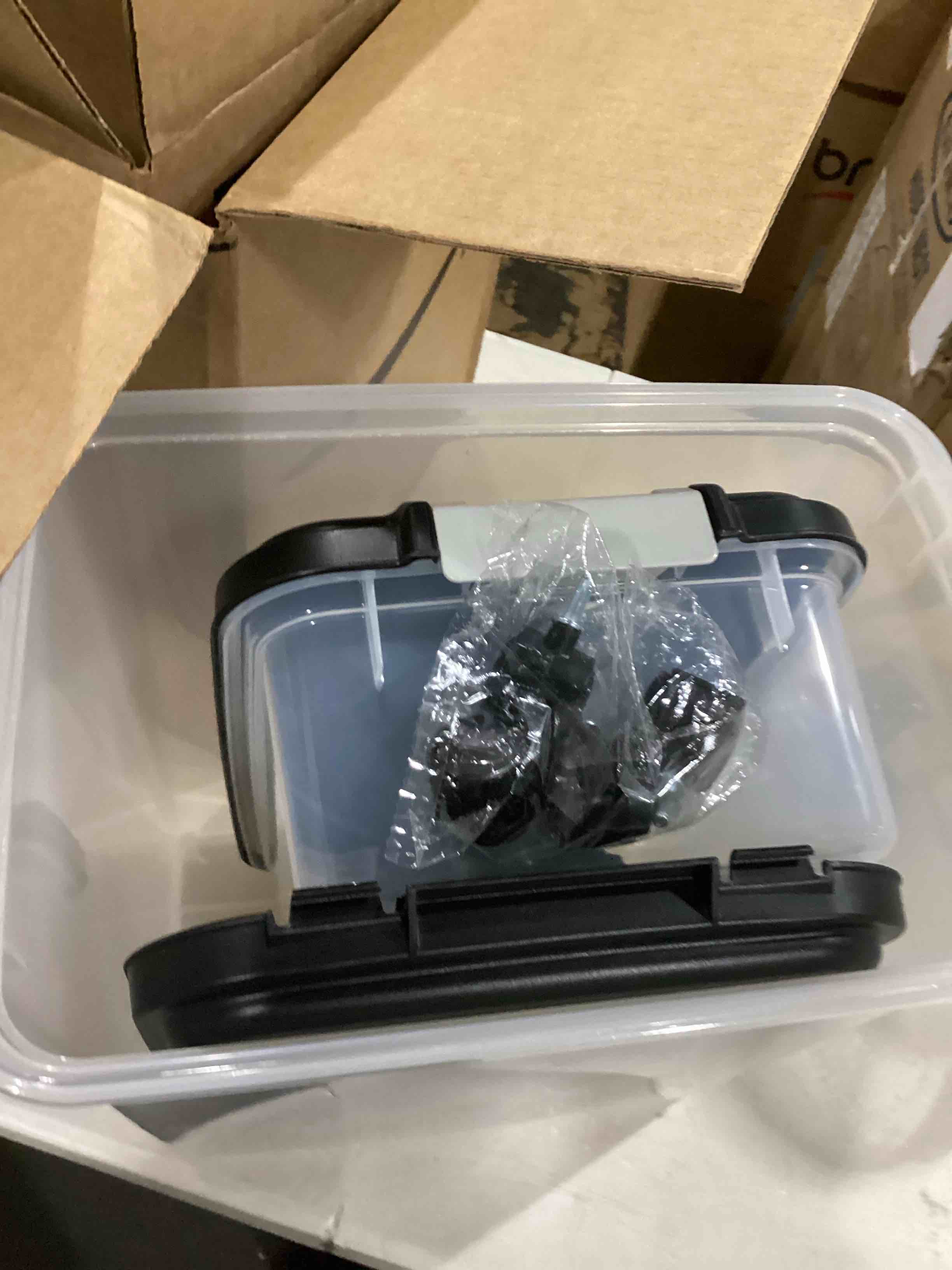 IRIS USA 30 lbs & 11 lbs Combo Airtight Dog Food Storage Container