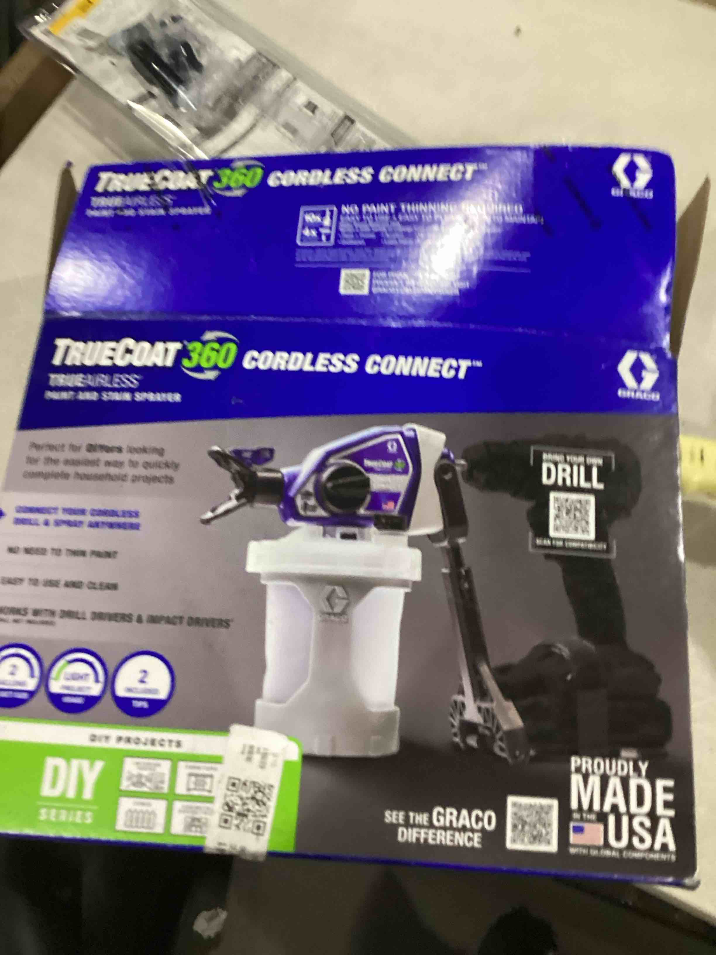 Graco TrueCoat360 Cordless Connect Airless Paint Sprayer