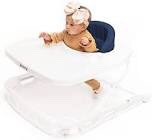 Joovy Spoon Baby Walker & Activity Center Featuring Three Adjustable Heights, Tough Luggage Grade Seat Material, and 30 lb Weight Capacity - JPMA Safety Certified (Red)