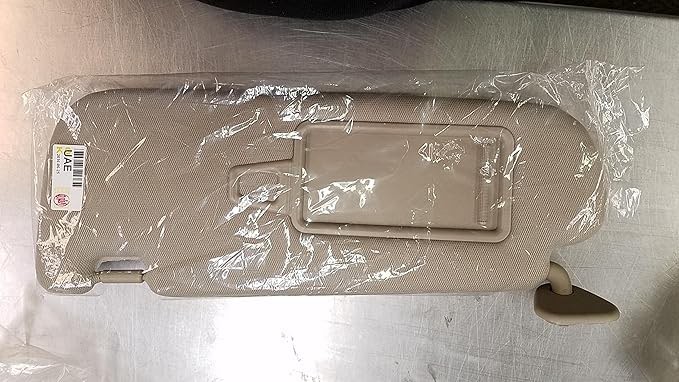 Left & Right Sides Sun Visor for Hyundai Elantra 2011 2012 2013 2014 2015 Beige Without Light Sunvisor Replacement 852103X000TX 852203X000TX