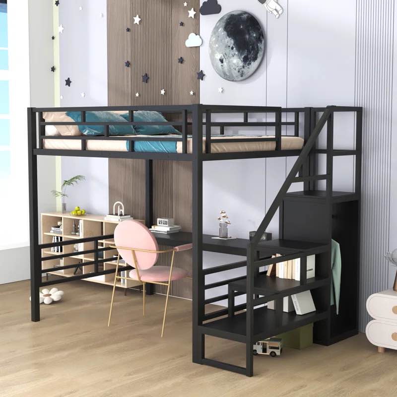 magnano kids full left bed 