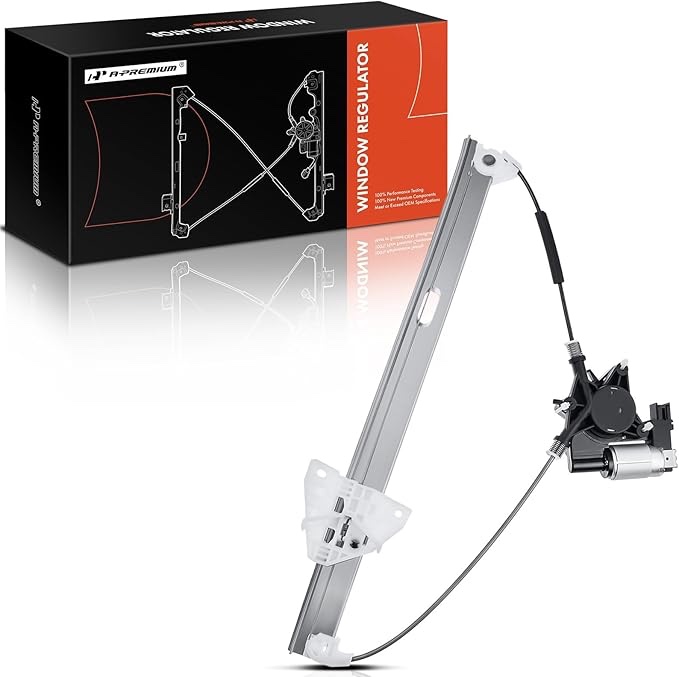 A-Premium Front Right Passenger Power Window Regulator and Motor (with 2 Pins Connector) Compatible with Mazda CX-9 2007-2015 Replace# TD1158590