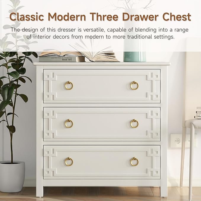( It's just the drawers  ) Fully Assembled Modern farmhouse 3 Drawer Rustic Chest Of  It's just the drawers