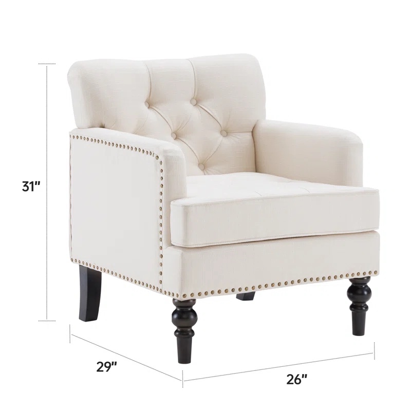Artel 26'' Wide Tufted Armchair