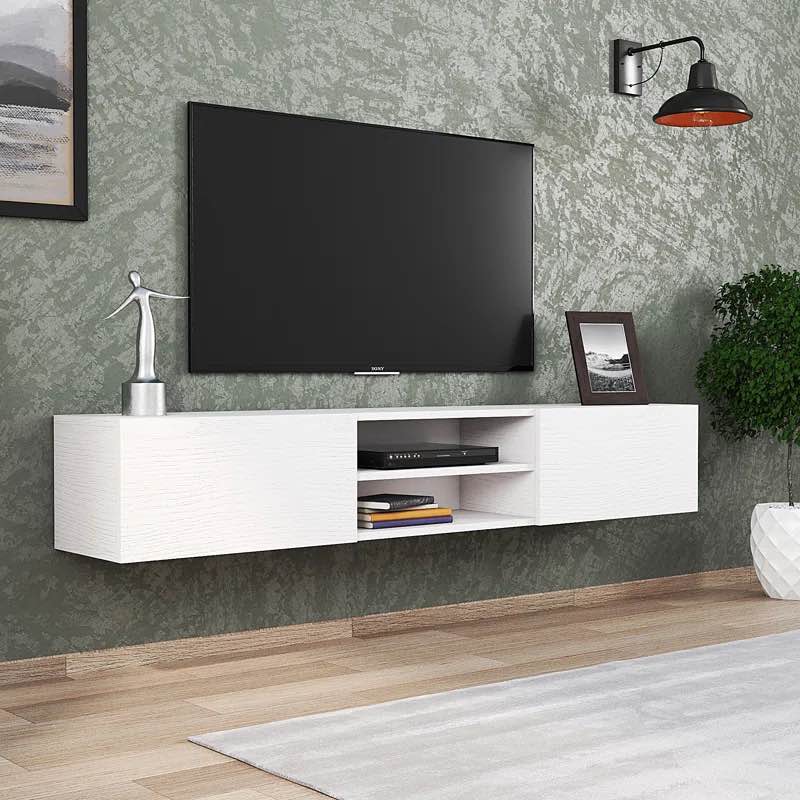 Codey Floating TV Stand Up to 80" TVs Modern TV Table Wall Mount Media Console