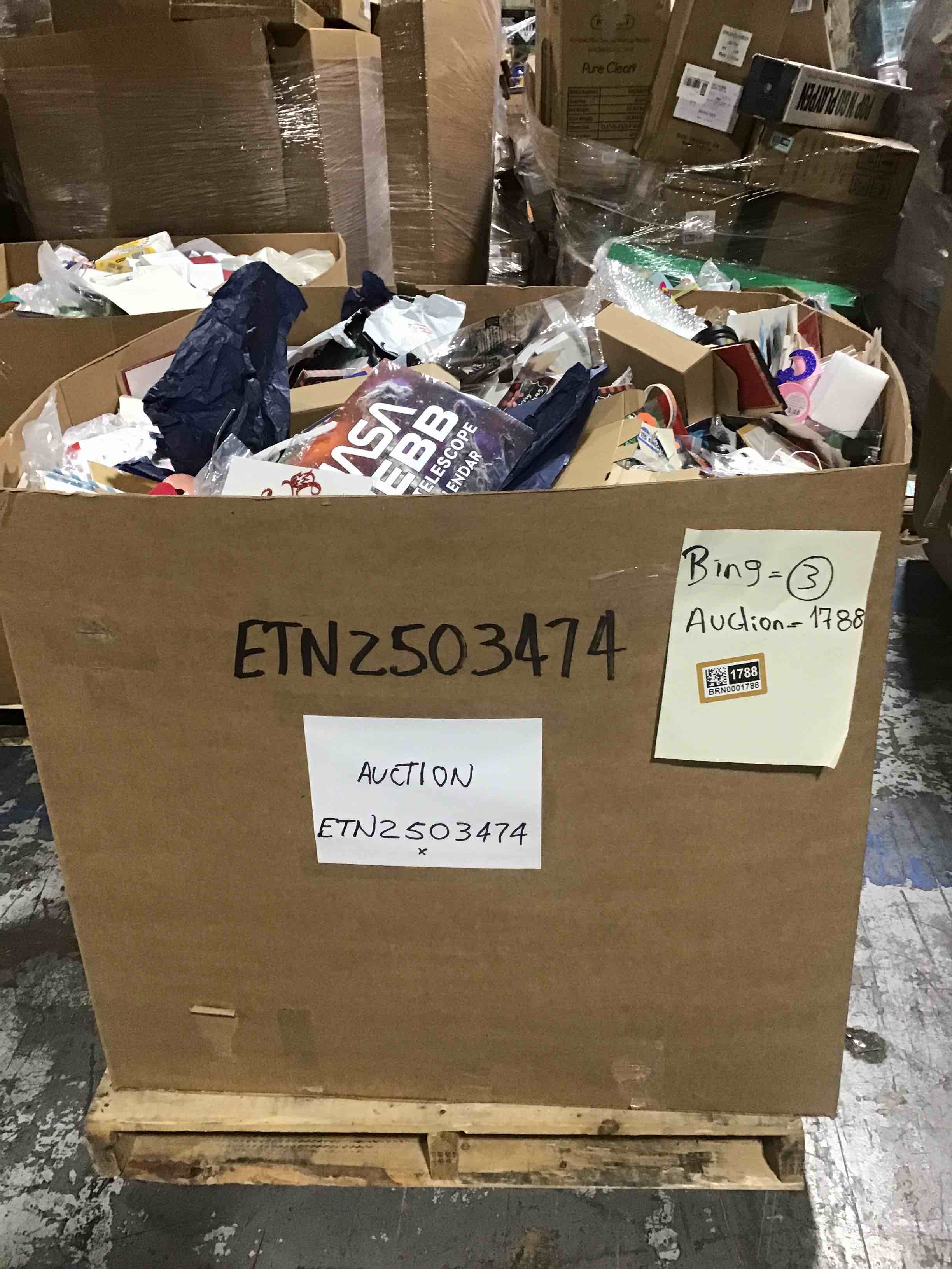 bin lot #3  bins and blitz mix Mach surprise (non refundable)
