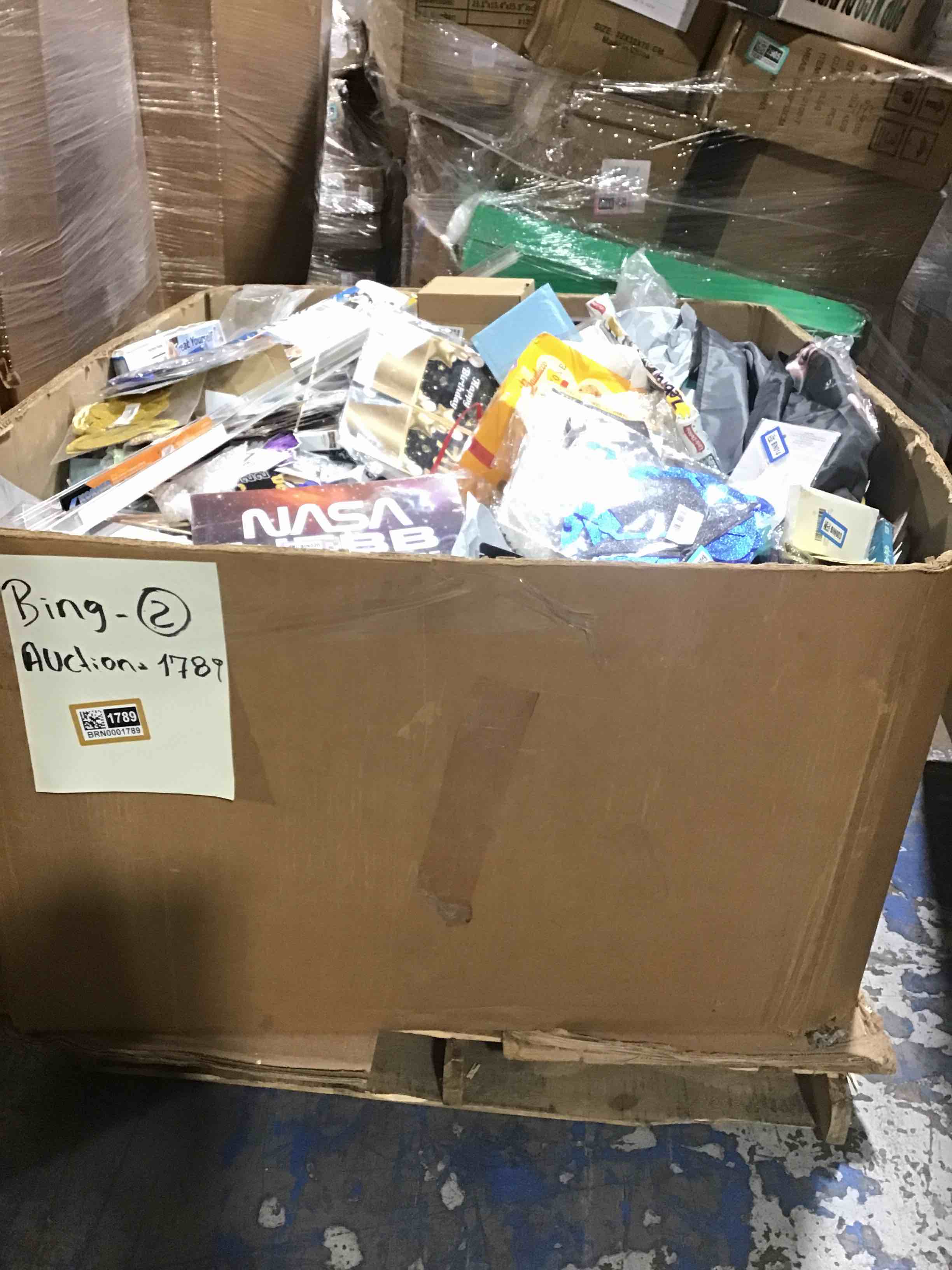 bin lot # 2 bins and blitz mix Mach surprise (non refundable)