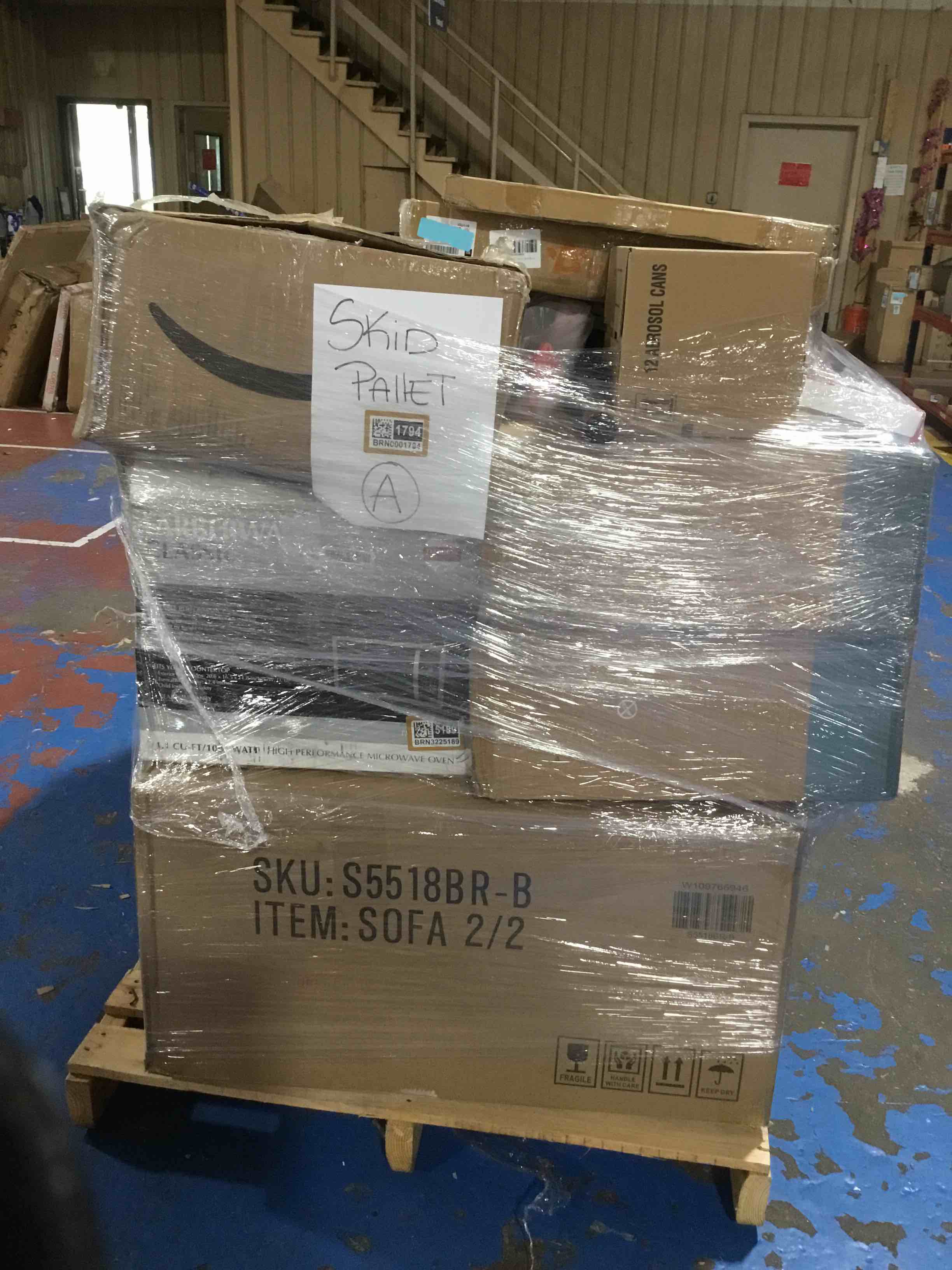 [A] 1 SKID PALLET MULTIPLE ITSM AS IS 