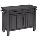 Keter Outdoor Buffet Storage Cabinet 