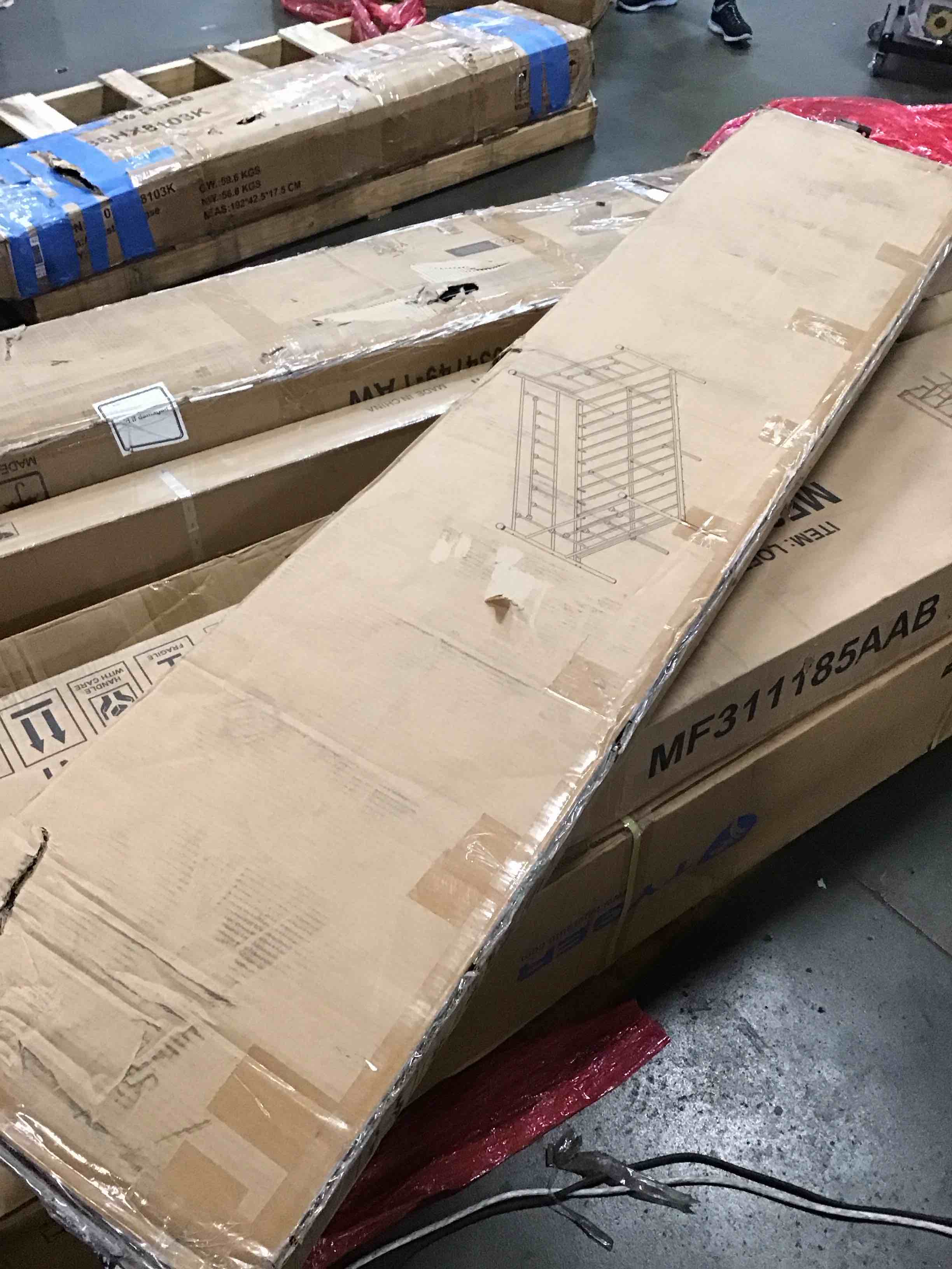 NNV Daybed Frame Twin Size with Headboard Metal Steel Support Platform