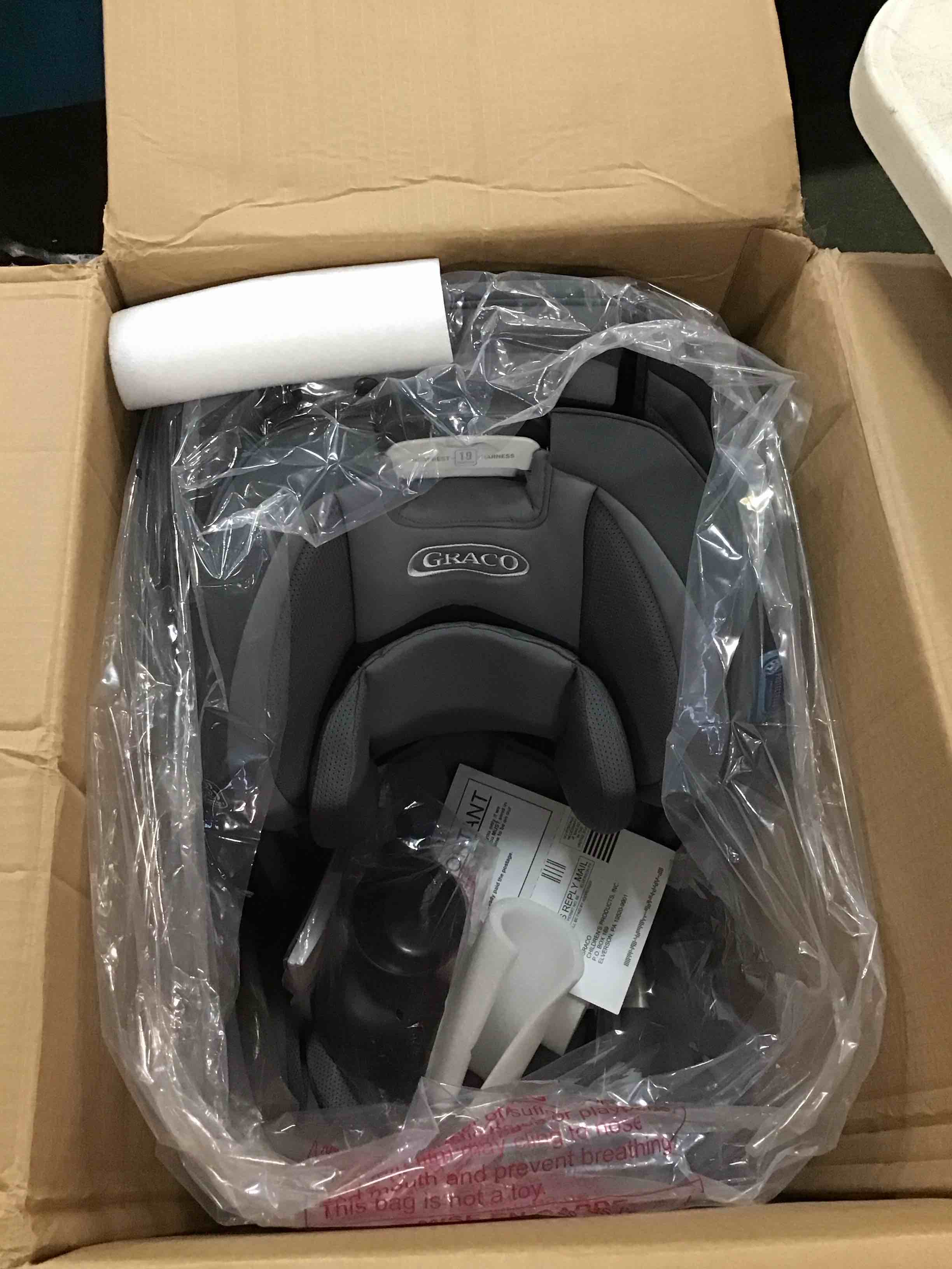 Graco SlimFit3 LX 3in1 Car Seat, Fits 3 Car Seats Across, Kunningham