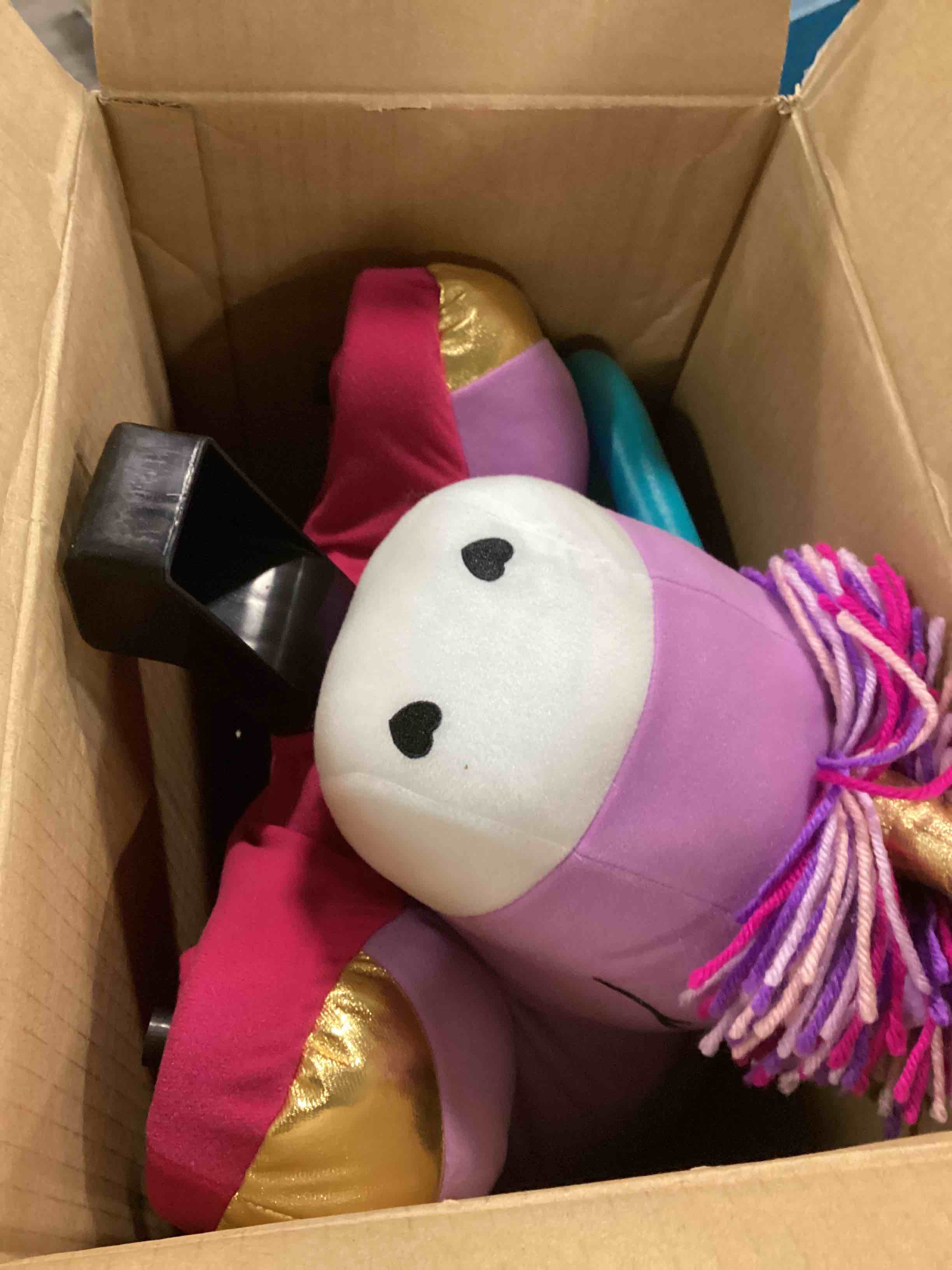 Little Tikes Unicorn Pillow Racer, Soft Plush RideOn Toy for Kids Ages