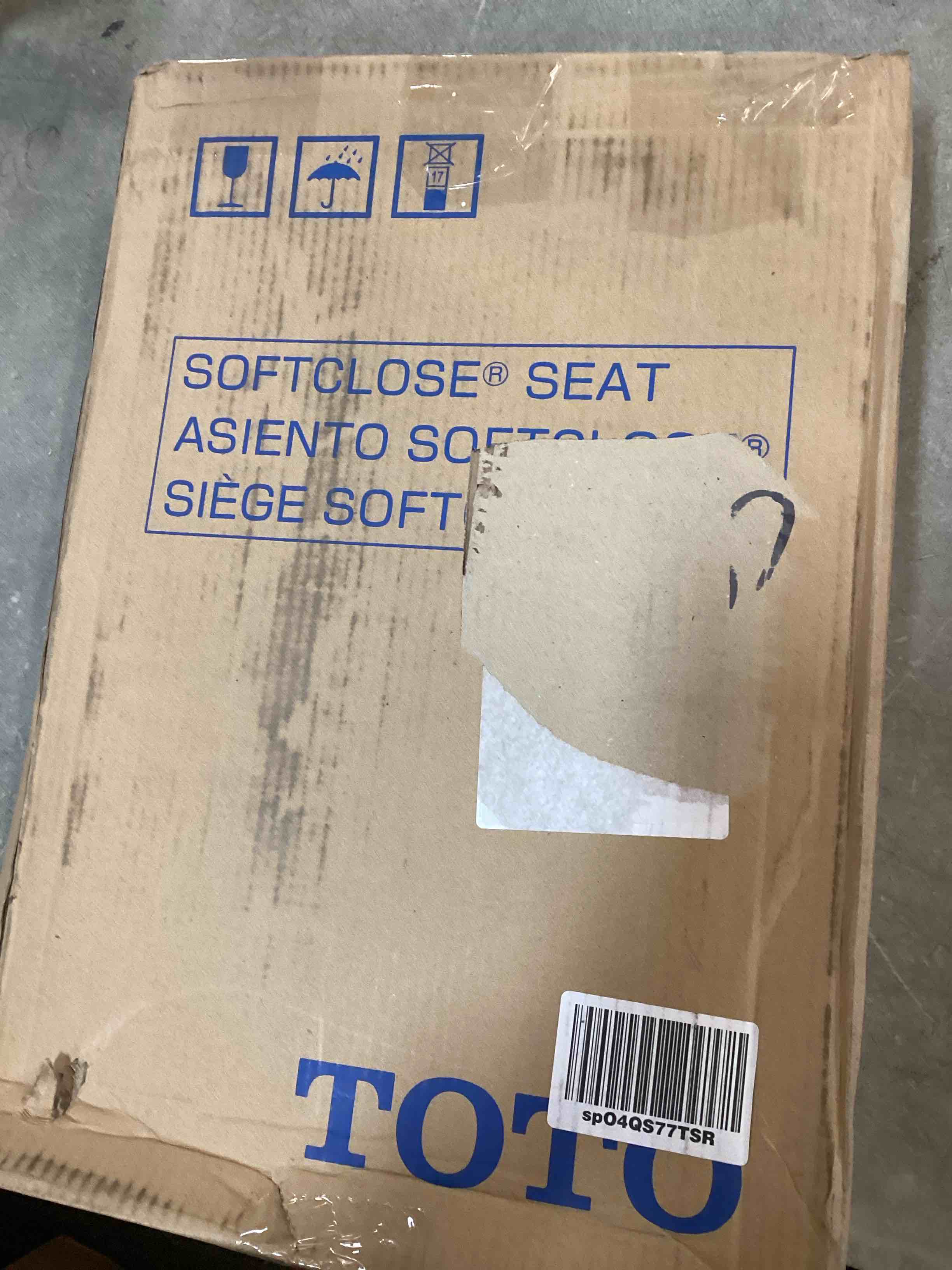 TOTO SS12401 Toilet Seat in Cotton White