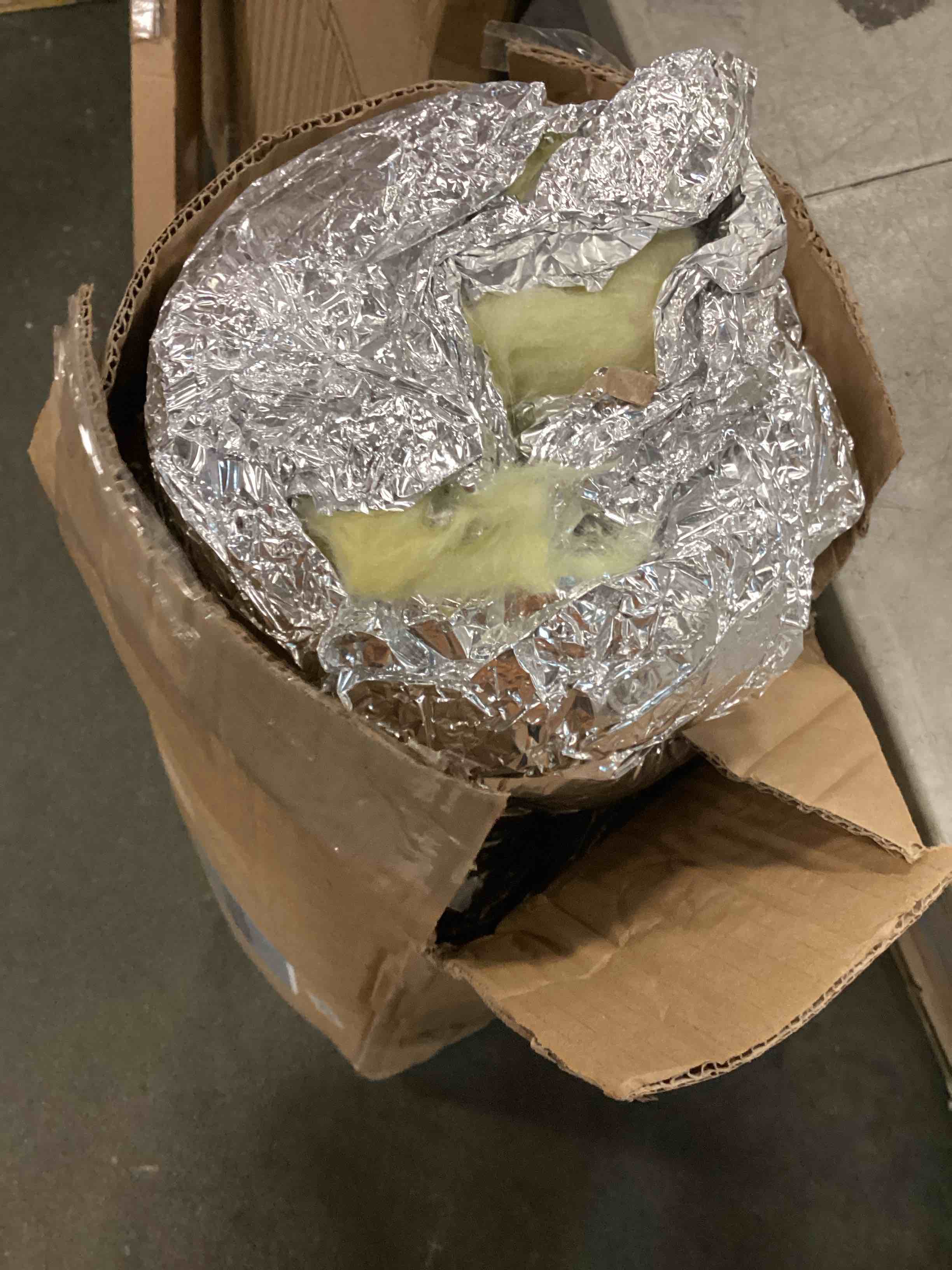 RubberCal "HVAC InsulatedFlex" Ducting Ventilation Duct Hose, 6Inch