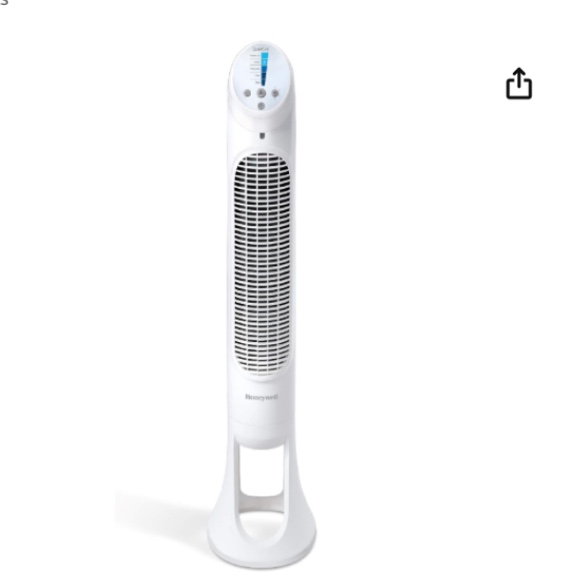 Honeywell - QuietSet Tower Fan - White