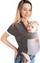 Baby Carrier Newborn to Toddler Premium Cotton Baby Sling Baby Wraps Carrier Infant Carrier Newborn Carrier Baby Holder One Size Fits All Baby Wearing Wrap Front Pocket by Max&So