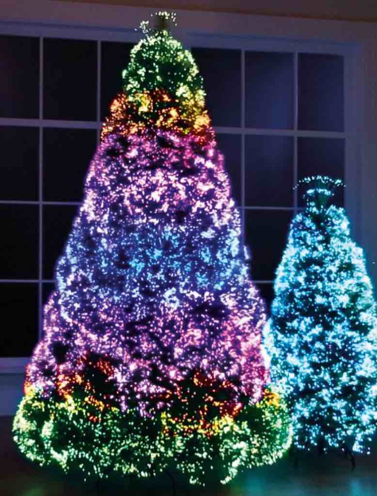 The Northern Lights Christmas Trees