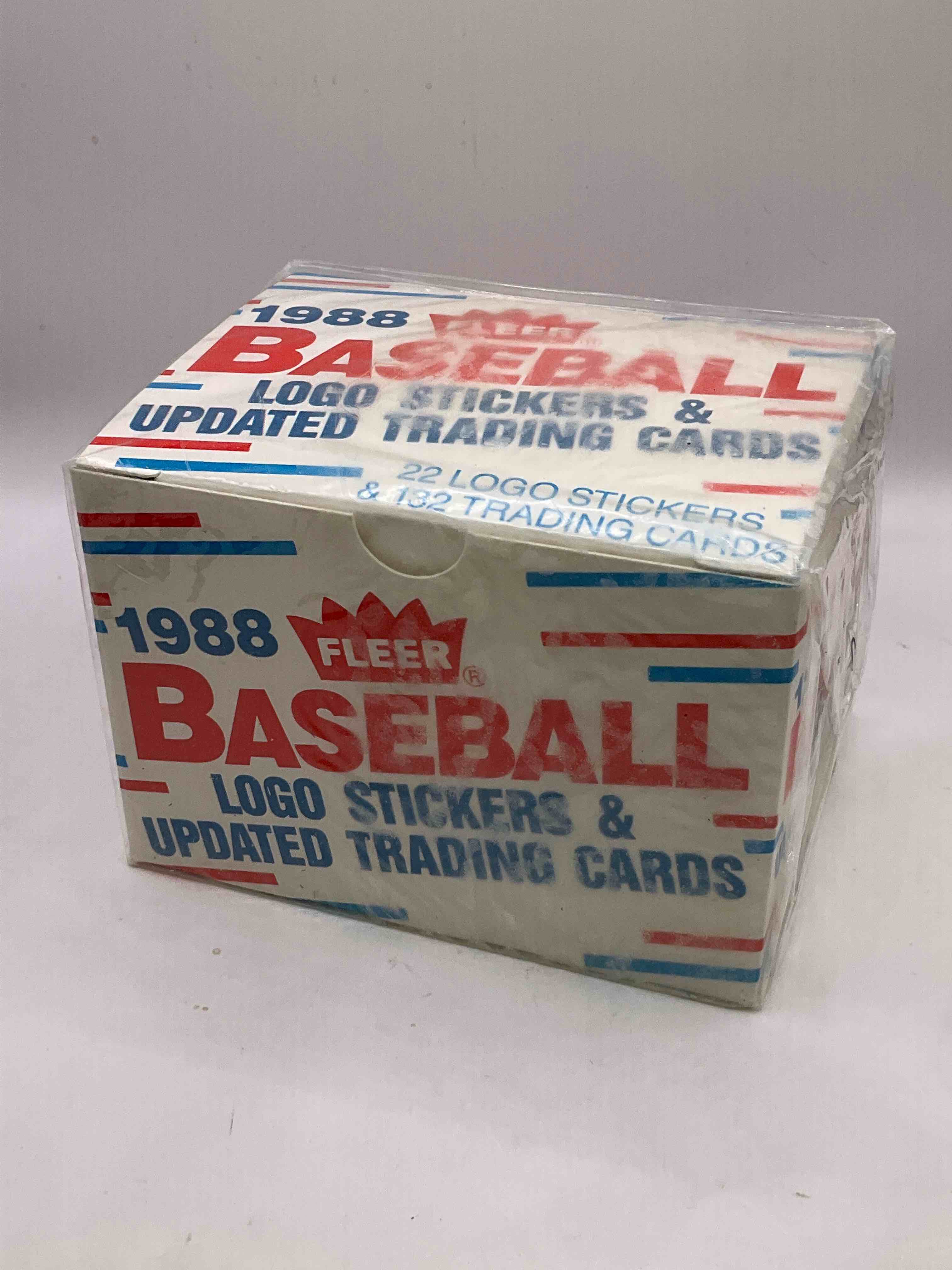 1988 Fleer Baseball Traded Box! 132 Trading Card Extravaganza! Search For All Stars & Hall Of Famers, Bo Jackson, Don Mattingly, Nolan Ryan & More! Unopened Traded Box!