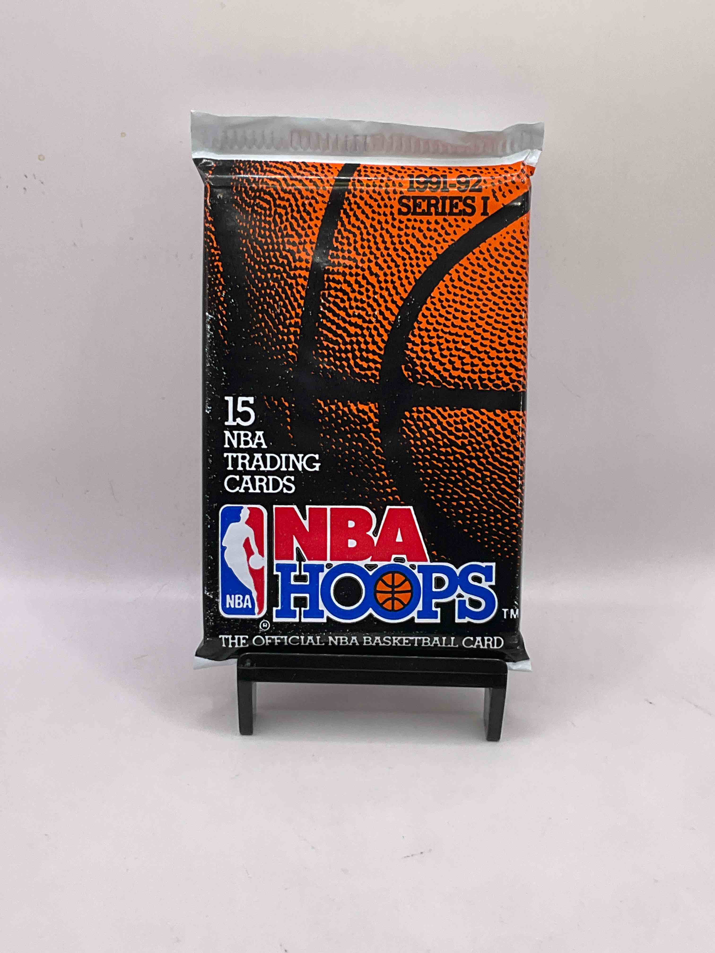 1991-92 NBA Hoops Series I Unopened Packs Direct From Original Box! These Packs Have Some Awesome Cards, Search For Incredible Jordan, Larry Bird & Many Others! 15 Cards In Each Pack!