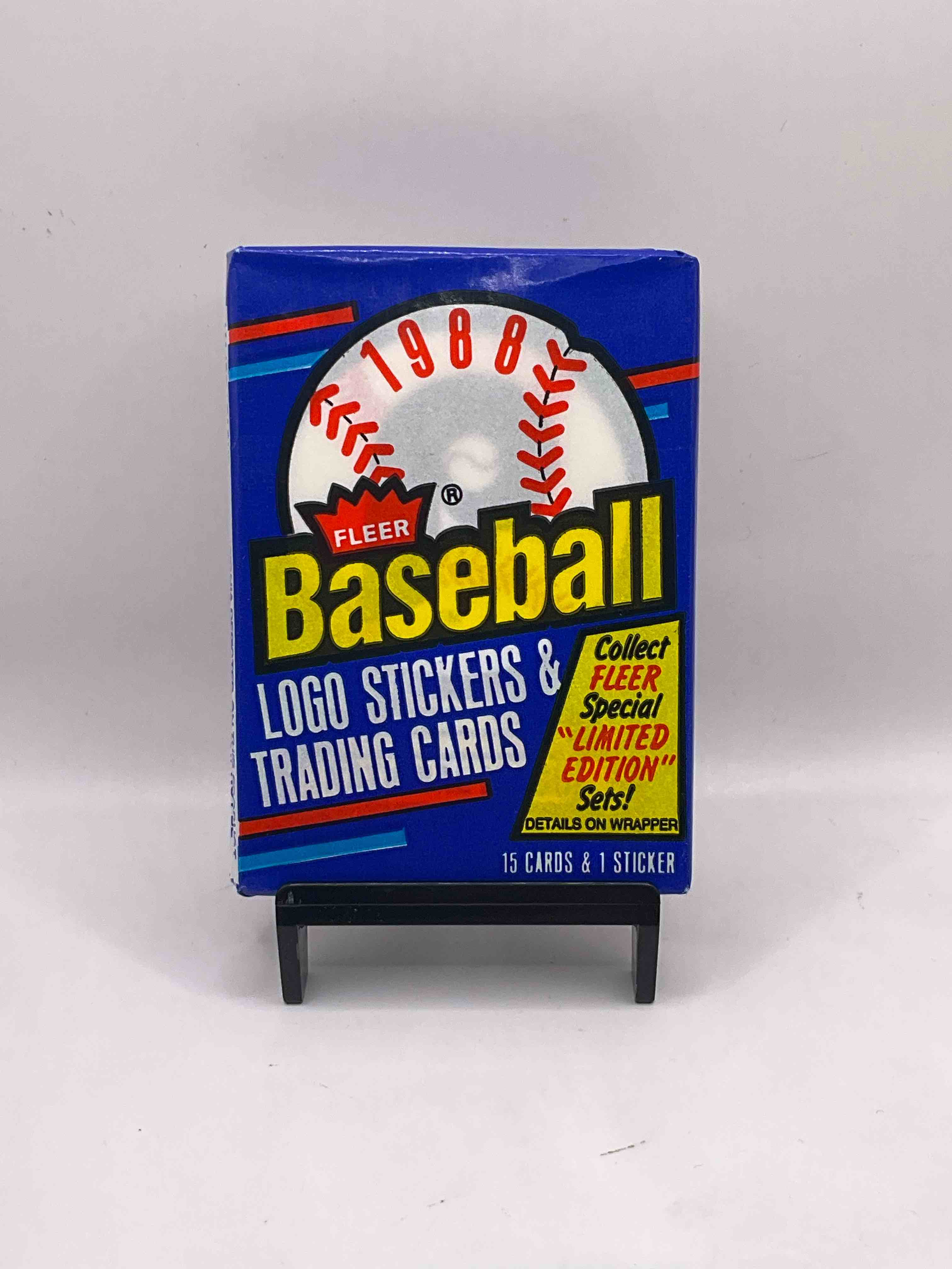 80’s Vintage! 1988 Fleer Baseball Unopened Wax Packs! Direct From Original Box! Search For Valuable Don Mattingly & Nolan Ryan Cards!