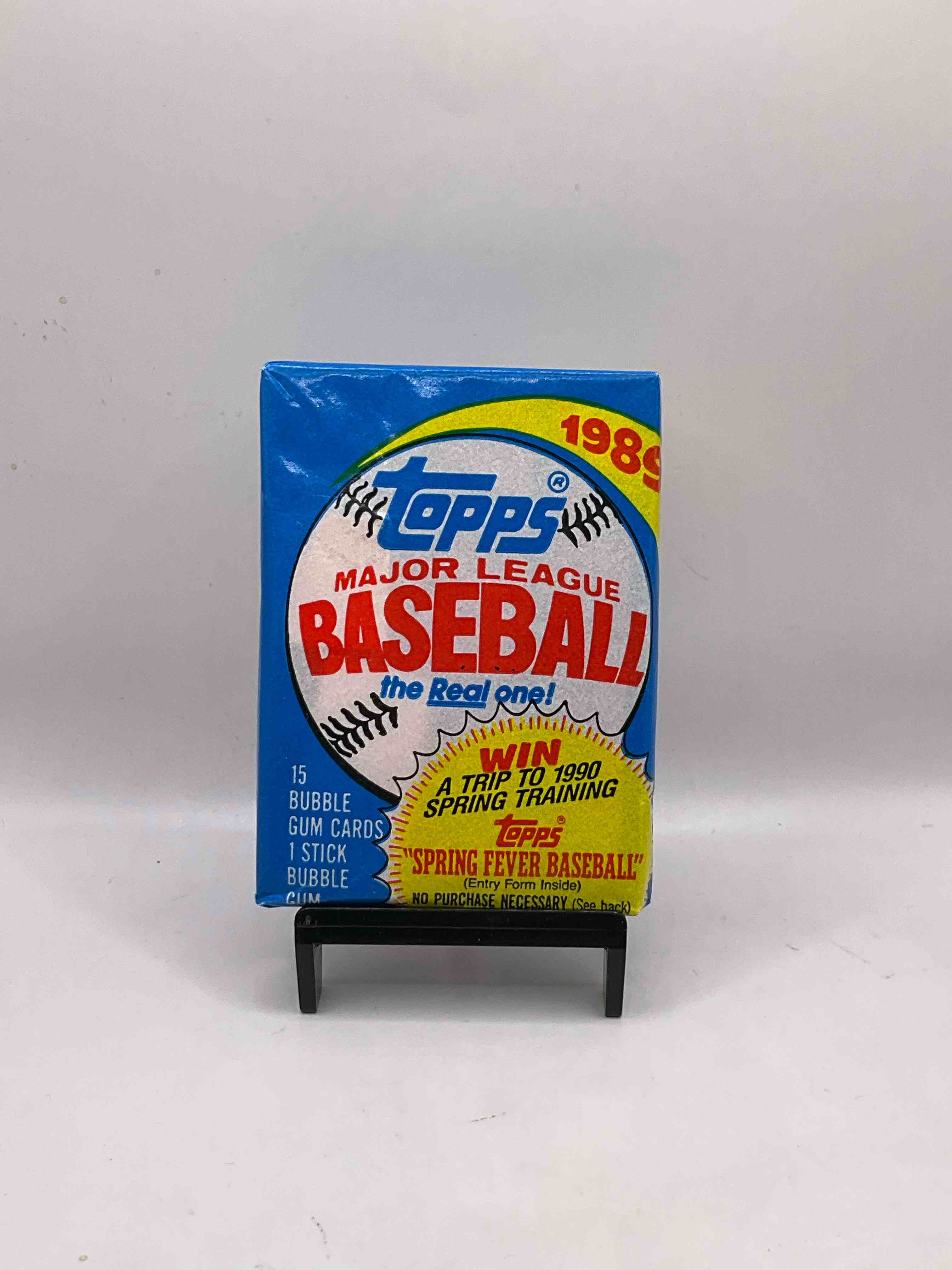 Sanders & Johnson Rookies!? 1989 Topps Baseball Unopened Sports Card Collectible Wax Packs! Direct From Original Retail Case! Search For Valuable Deion Sanders & Randy Johnson Rookies!