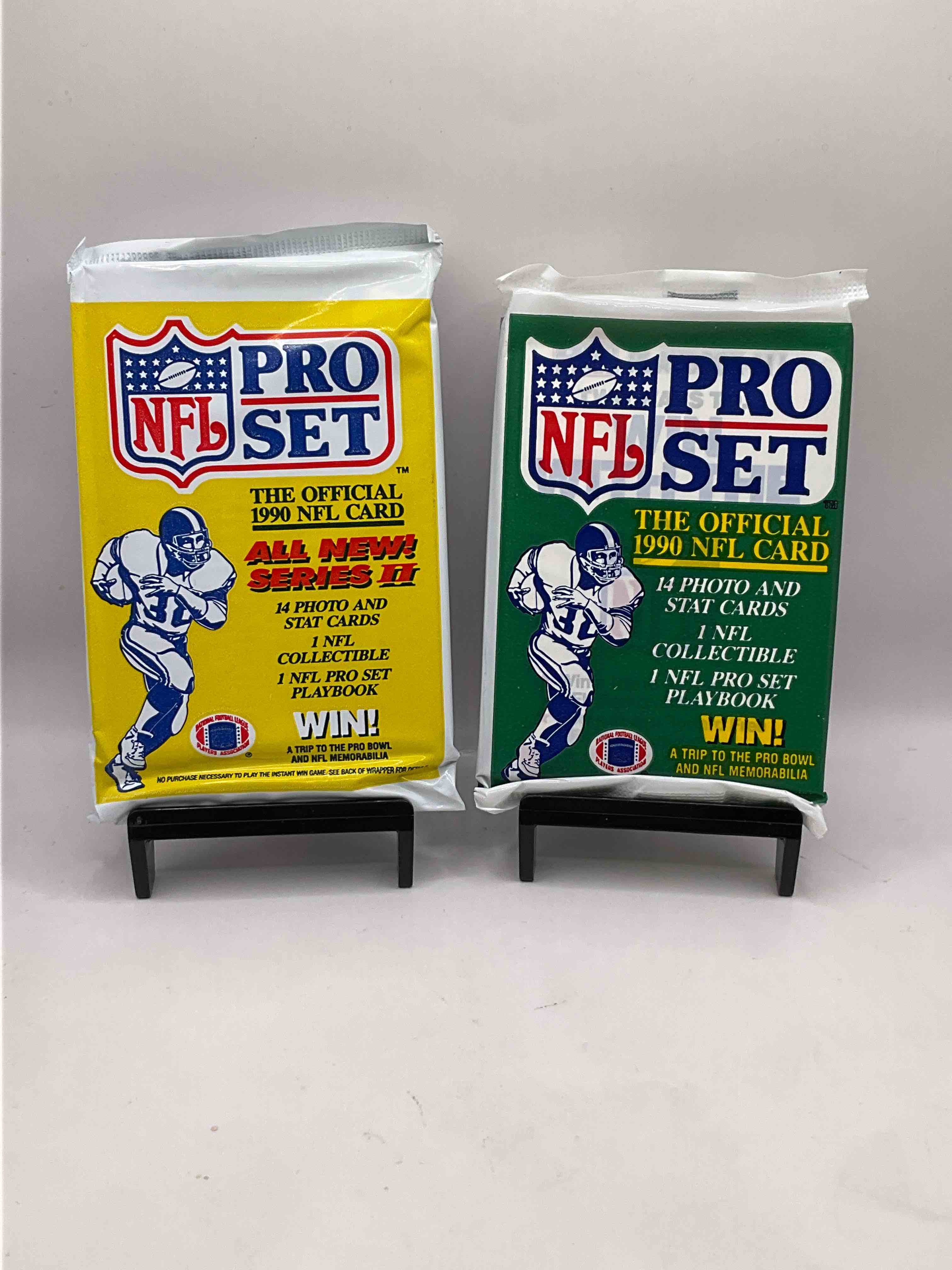 Wow! 1990 Pro Set Football Sealed Card Pack, Direct From Original Retail Case!  Highly Sought After By Collectors As This Year Is Loaded With High Profile Cards! Search For Cards From Barry Sanders, Deion Sanders, Troy Aikman, Michael Irvin & Much More!  Getting Hard To Find!