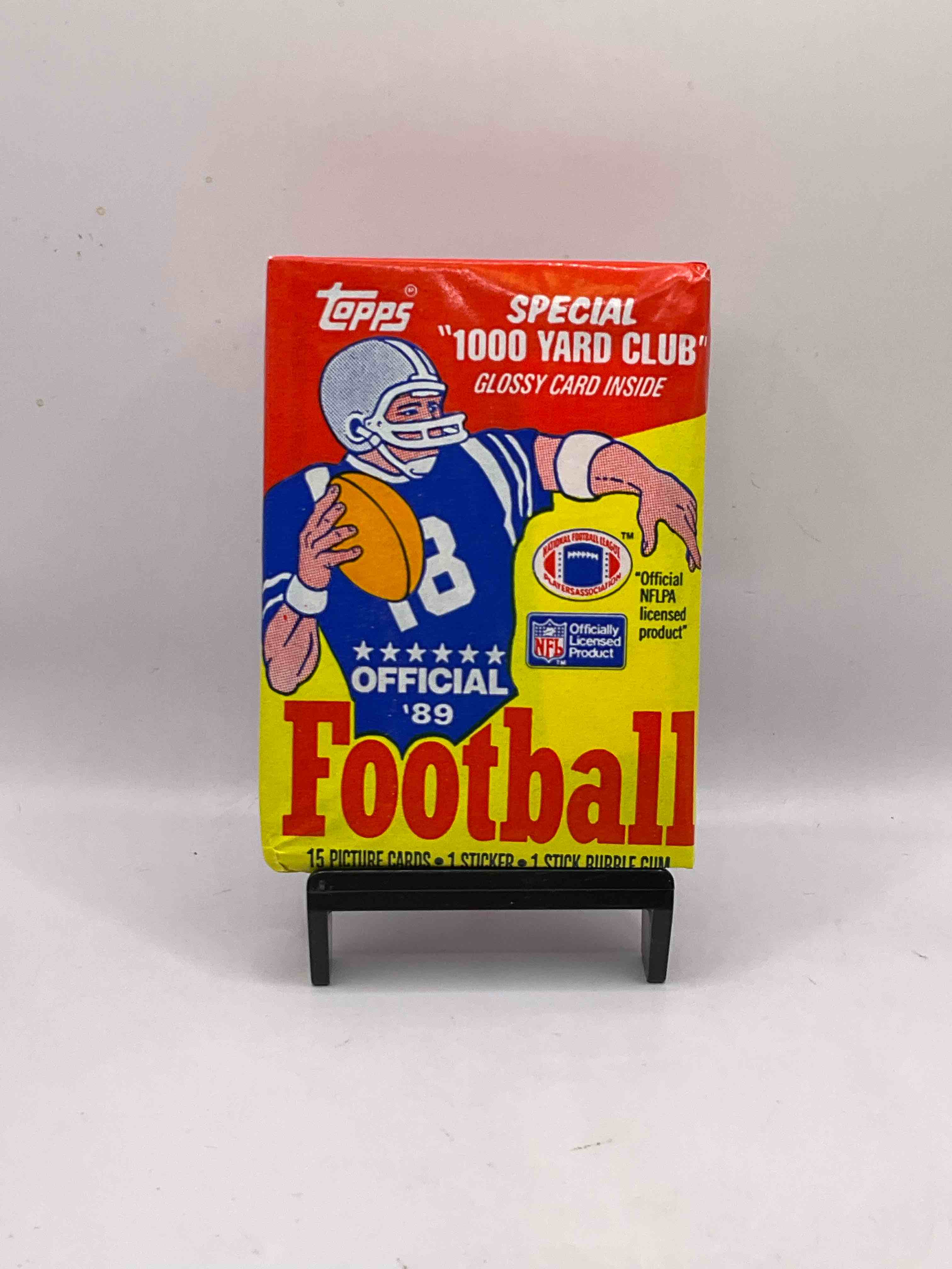 1989 Topps Football Unopened Sports Card Wax Packs! Straight From Original Box! Search For Deion Sanders Rookie Cards! Along With Valuable Jerry Rice, Bo Jackson & Other 80’s Stars!
