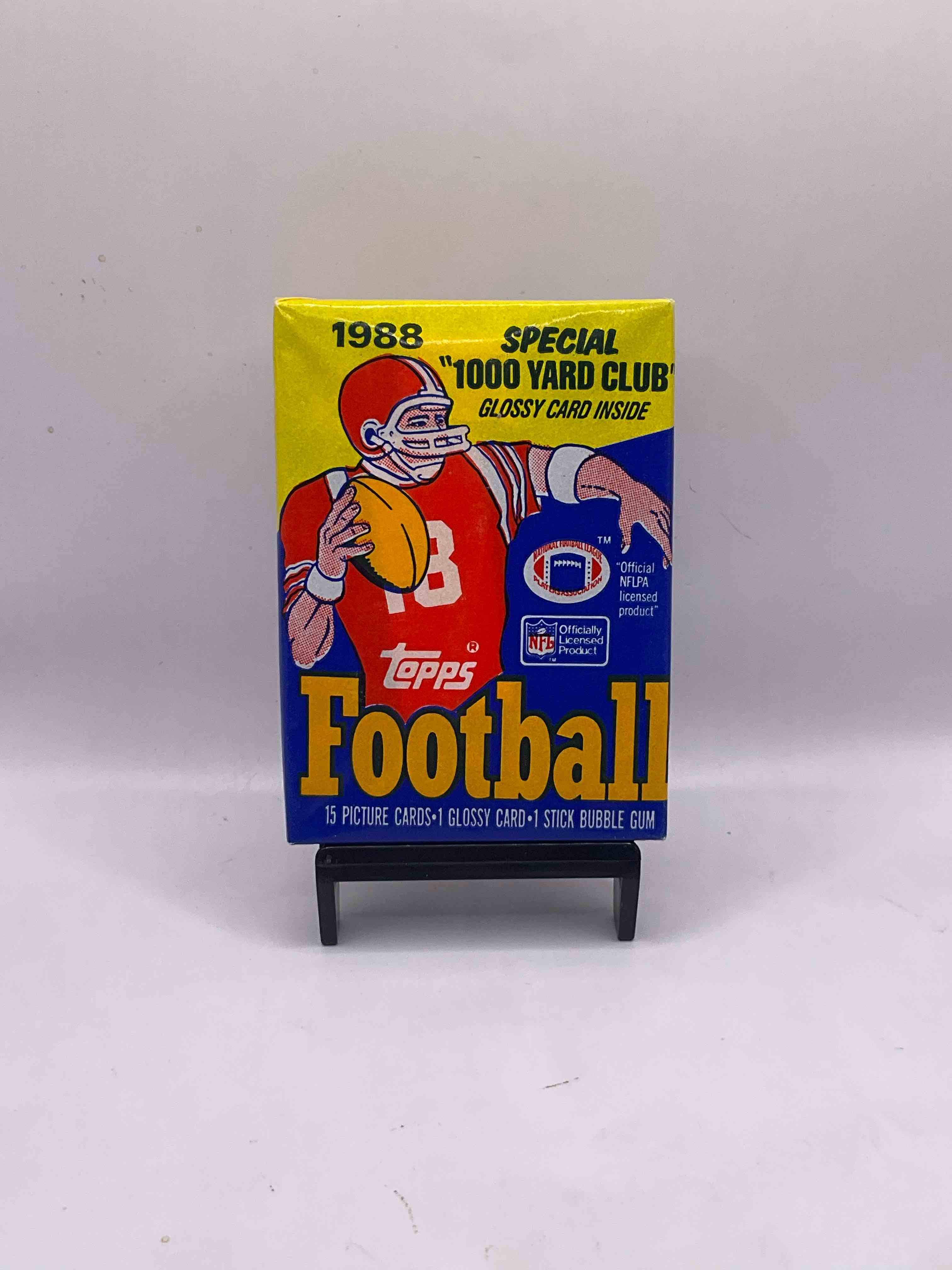 Bo Jackson Rookie? 1988 Topps Football Unopened Sports Card Collectible Wax Pack, Direct From Original Retail Case! What A Great Year! Search For All The 80's Stars... Early Jerry Rice, Joe Montana and Bo Jackson Rookie #327 (PSA 10 Value $1,000)! 1988 Topps Football Is Getting Harder & Harder To Find Due To The High Value OF The Bo Jackson Rookie. Happy Hunting!