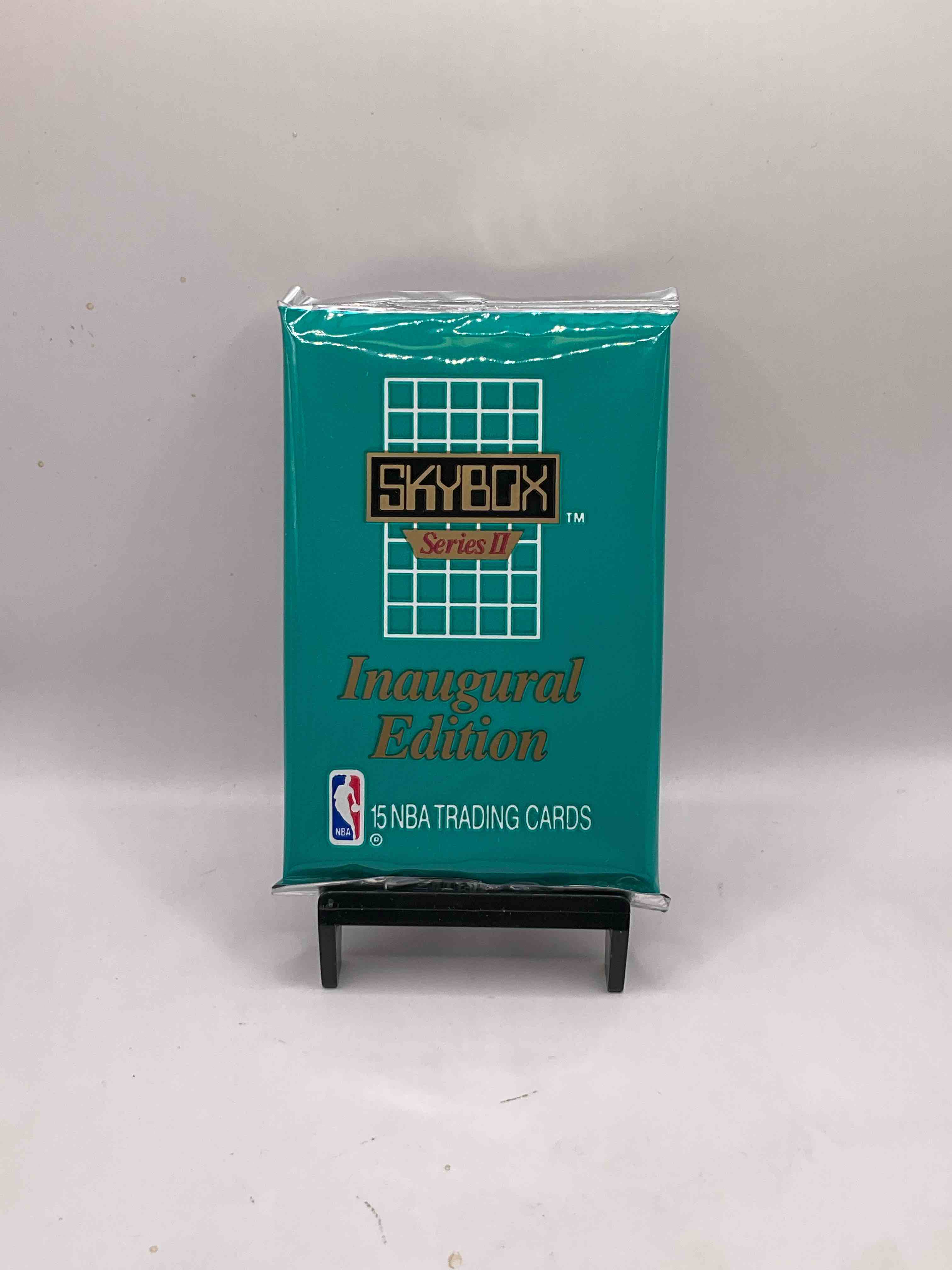 1990-91 Skybox Series II Unopened Packs! Direct From Original Box! These Packs Are Sought After For Their Eye-Catching Teal Look & Awesome Cards! Search For Valuable Michael Jordan, Larry Bird & Magic Johnson Cards! 