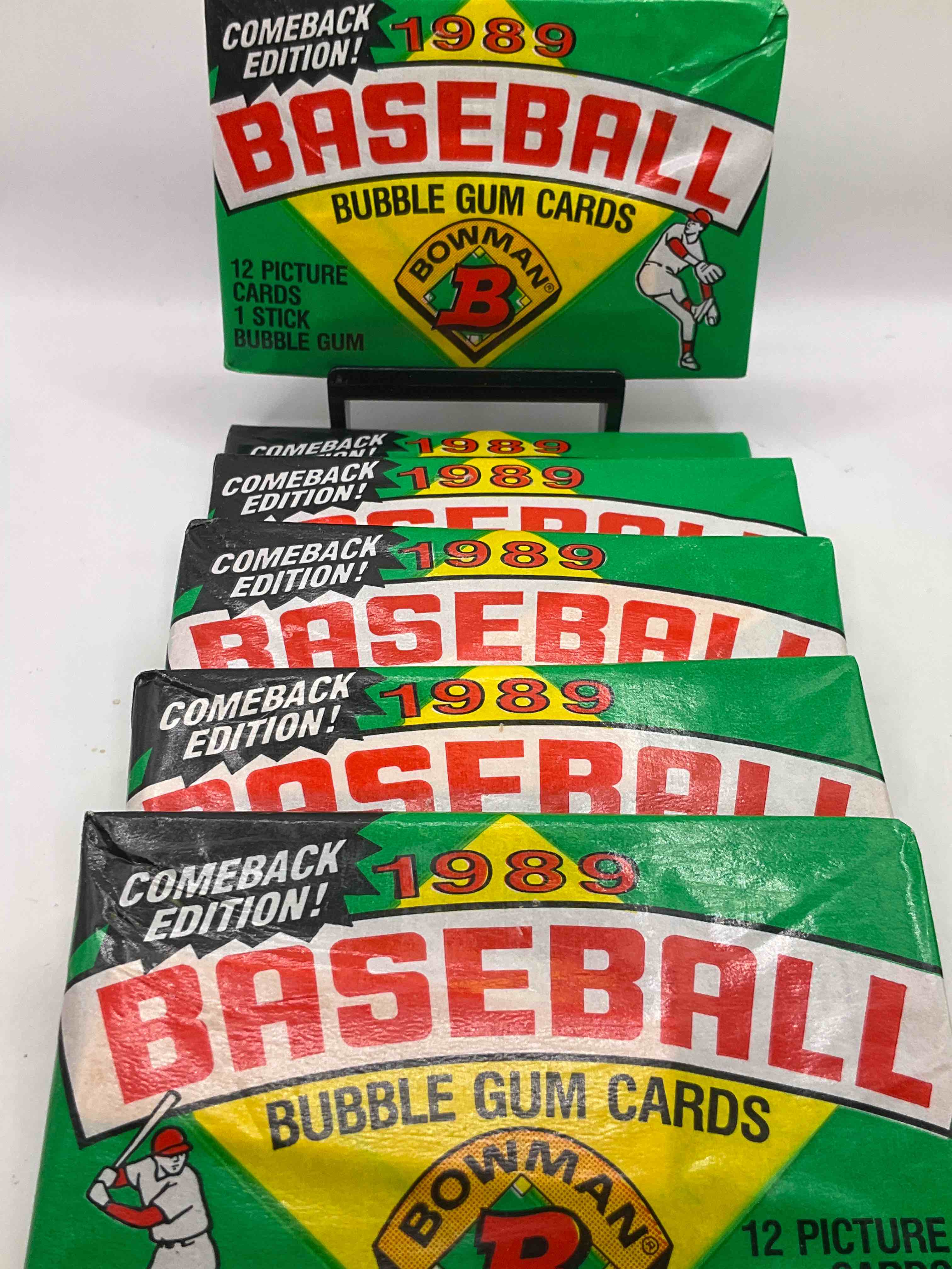 1989 Bowman Comeback Edition Baseball Cards! Direct From Original Box! Search For Ken Griffey Jr. Rookie Card & Valuable Bo Jackson & Nolan Ryan Cards!
