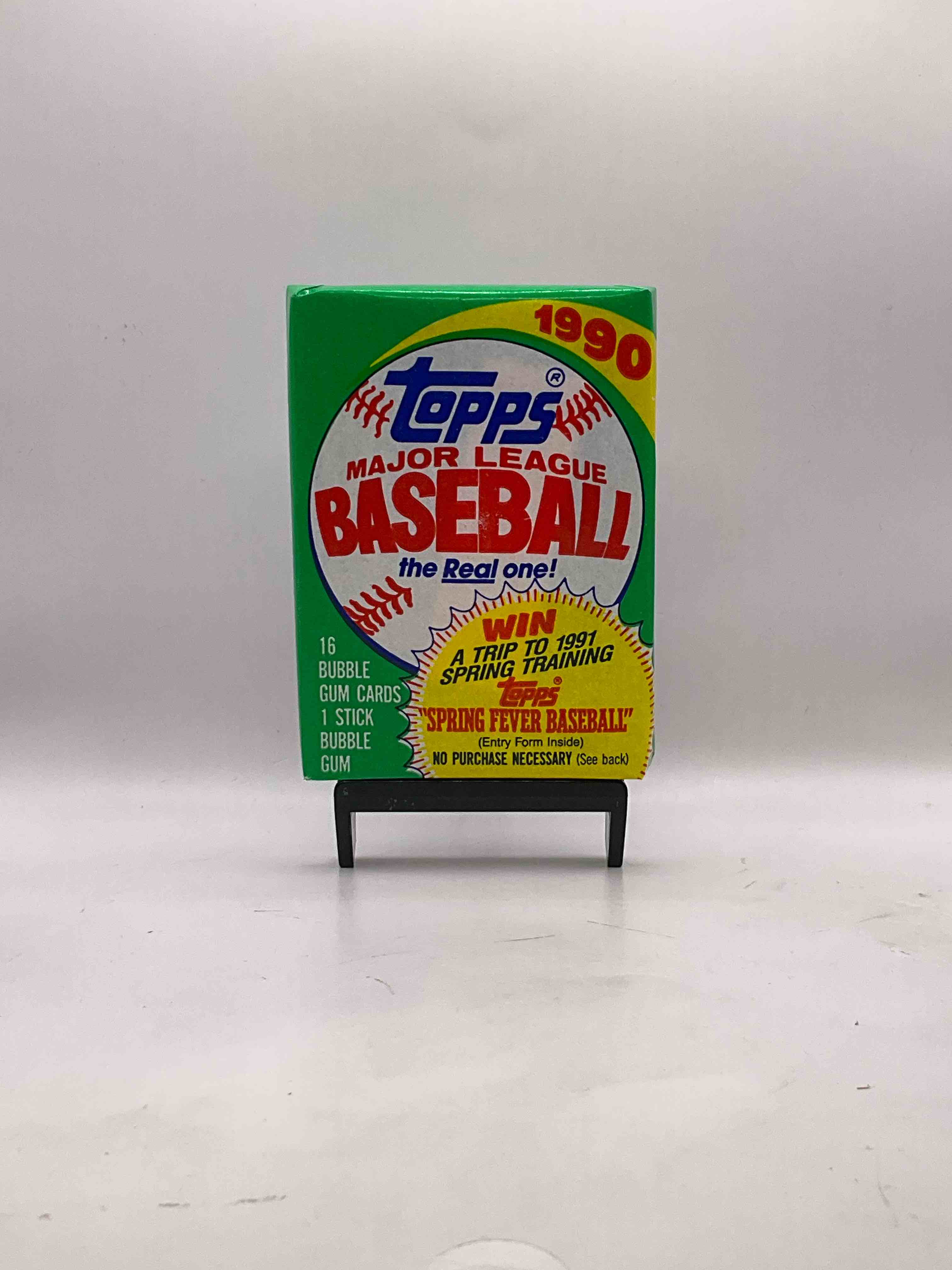 1990 Topps Baseball Unopened Sports Card Wax Pack, Direct From Original Retail Case! Search For Card Collectibles Like “The Big Hurt" Frank Thomas Valuable Rookie & Error Cards (Error Cards Valued At $1,000 And Up!), & Early Ken Griffey Jr. All Star Rookie Card #336 (PSA 10 Value $350+) & So Much More!