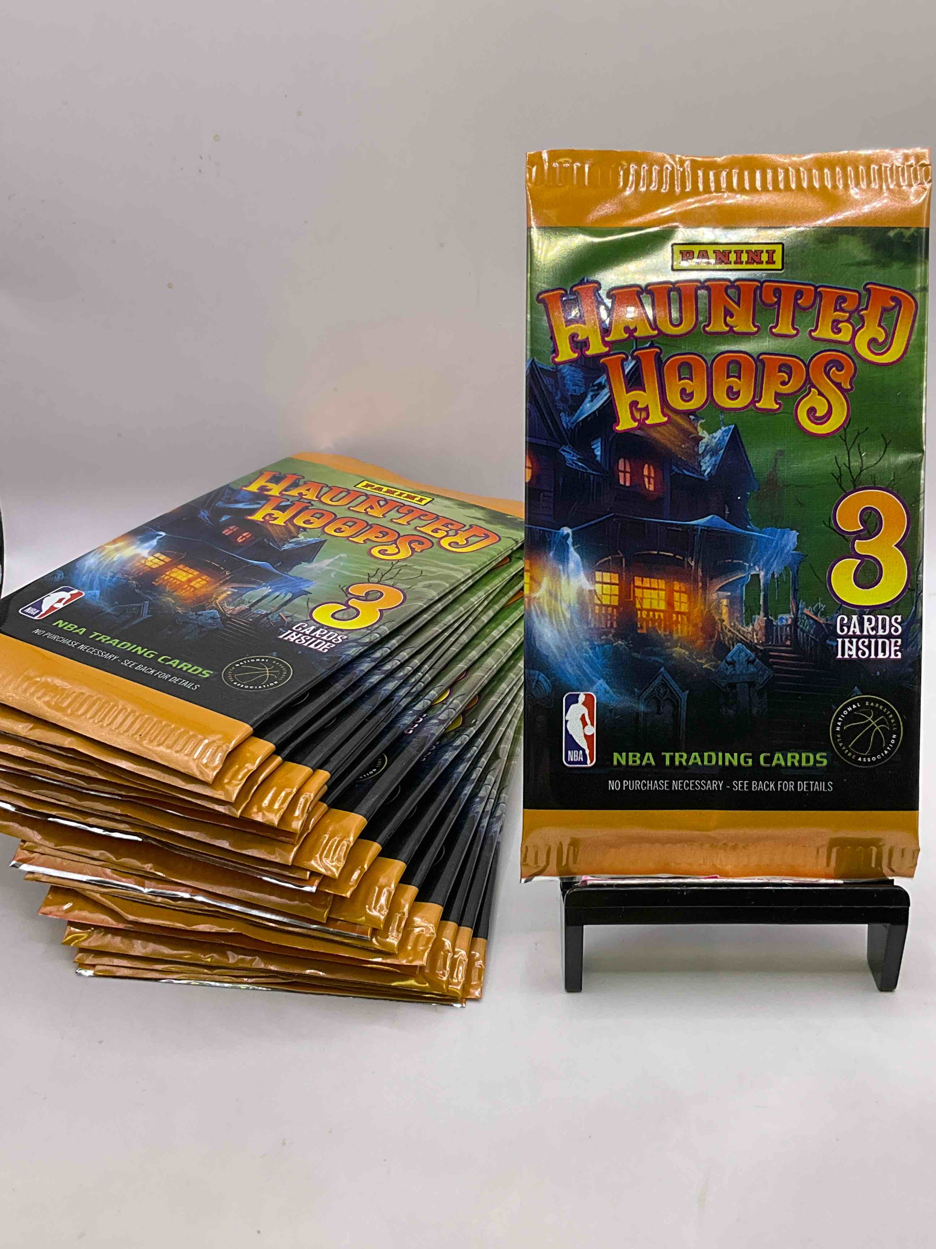 Victor Wembanyama Rookie Year! NBA 2023-24 Haunted Hoops Unopened Packs… Direct From Box! Get These Rare Spoooky Card Packs & See Who You’ll Find! Big Names, Rookies & More! Get Them While You Can!