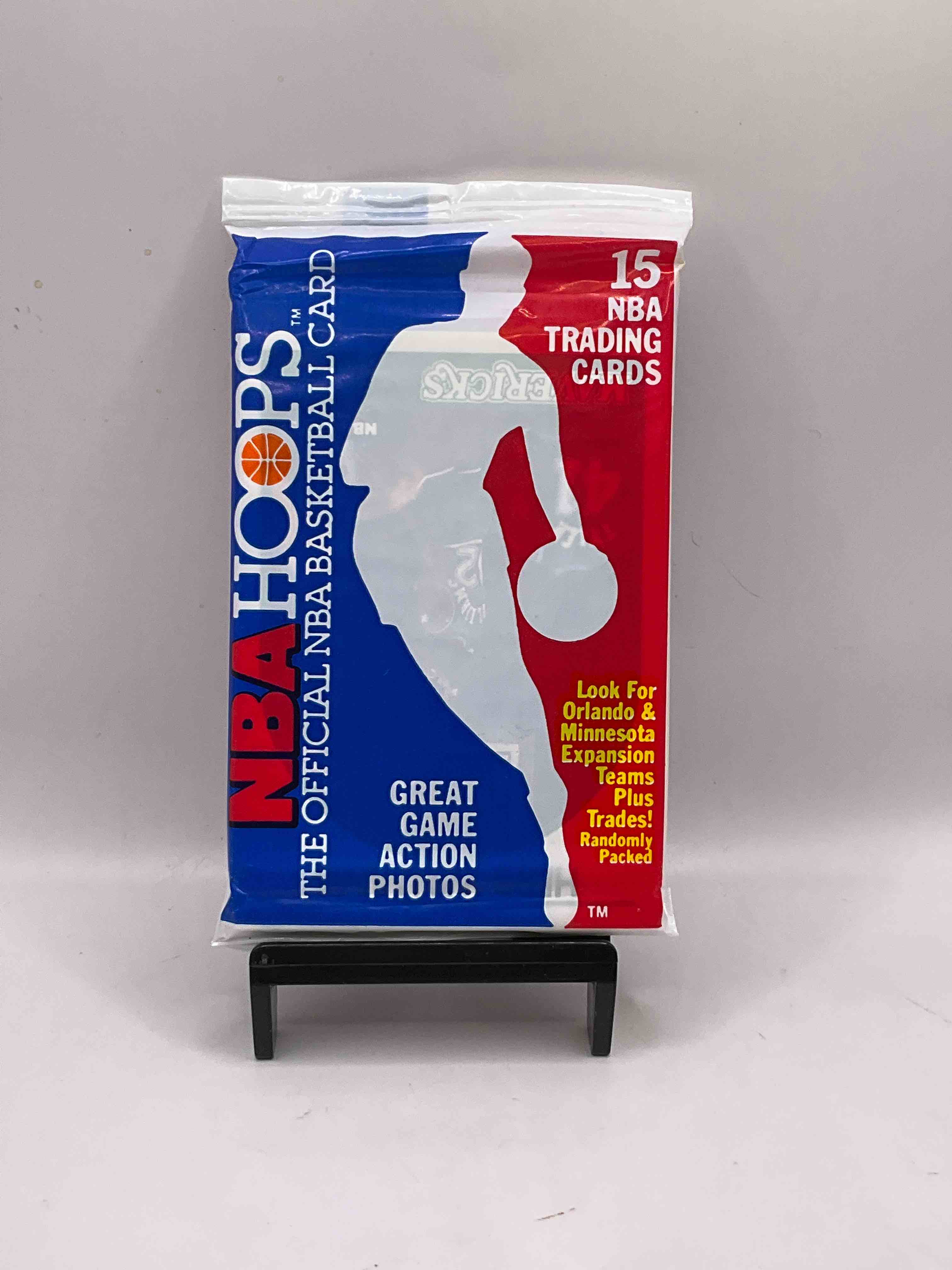 1989 Wow Valuable Michael Jordan? Getting Very Rarel 1989/90 NBA Hoops Sealed Pack, Direct From Original Retail Case! Search For Valuable Michael Jordan #200 (PSA 10 Value Approx $200) & David Robinson's ONLY True Rookie Card #138 (PSA 10 Value $300) This Year Also Has Many Other Iconic Cards From Magic Johnson, Larry Bird & Too Many Others To List 1989 NBA Hoops Has Exploded in The Collector Market As It's The First Year Of NBA Hoops Production, & Only One Of Two Sets Produced in 1989 Don't Miss Out, Getting Very Rare!