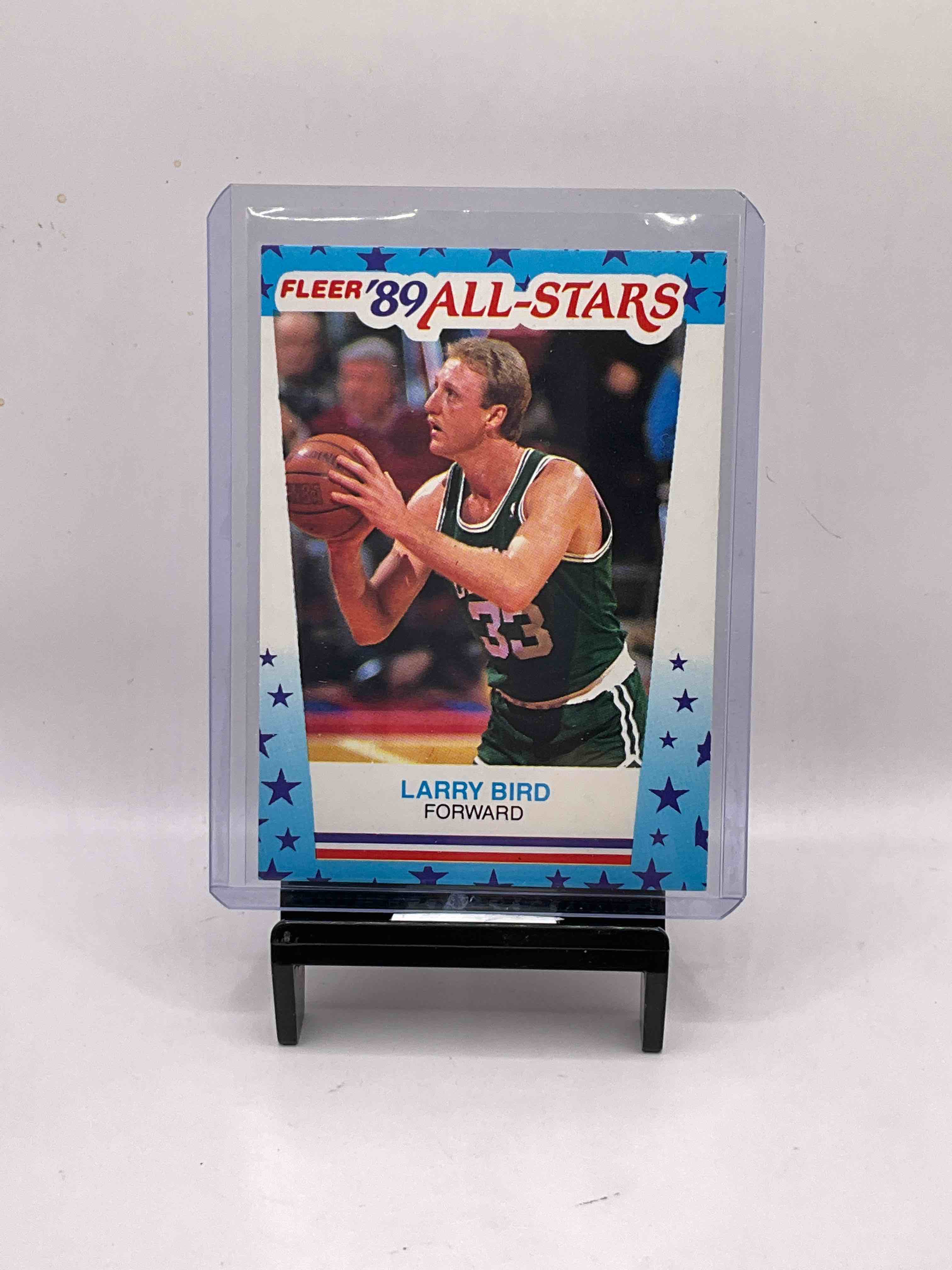 1989 Fleer All Star Insanity! Some Of The Biggest Names In Basketball! Larry Bird, Karl Malone, Isiah Thomas, Akeem Olajuwon, Patrick Ewing, Chris’s Mullin & Tom Chambers! All All Stars! Awesome 1989 Fleer All Star Sticker Cards!