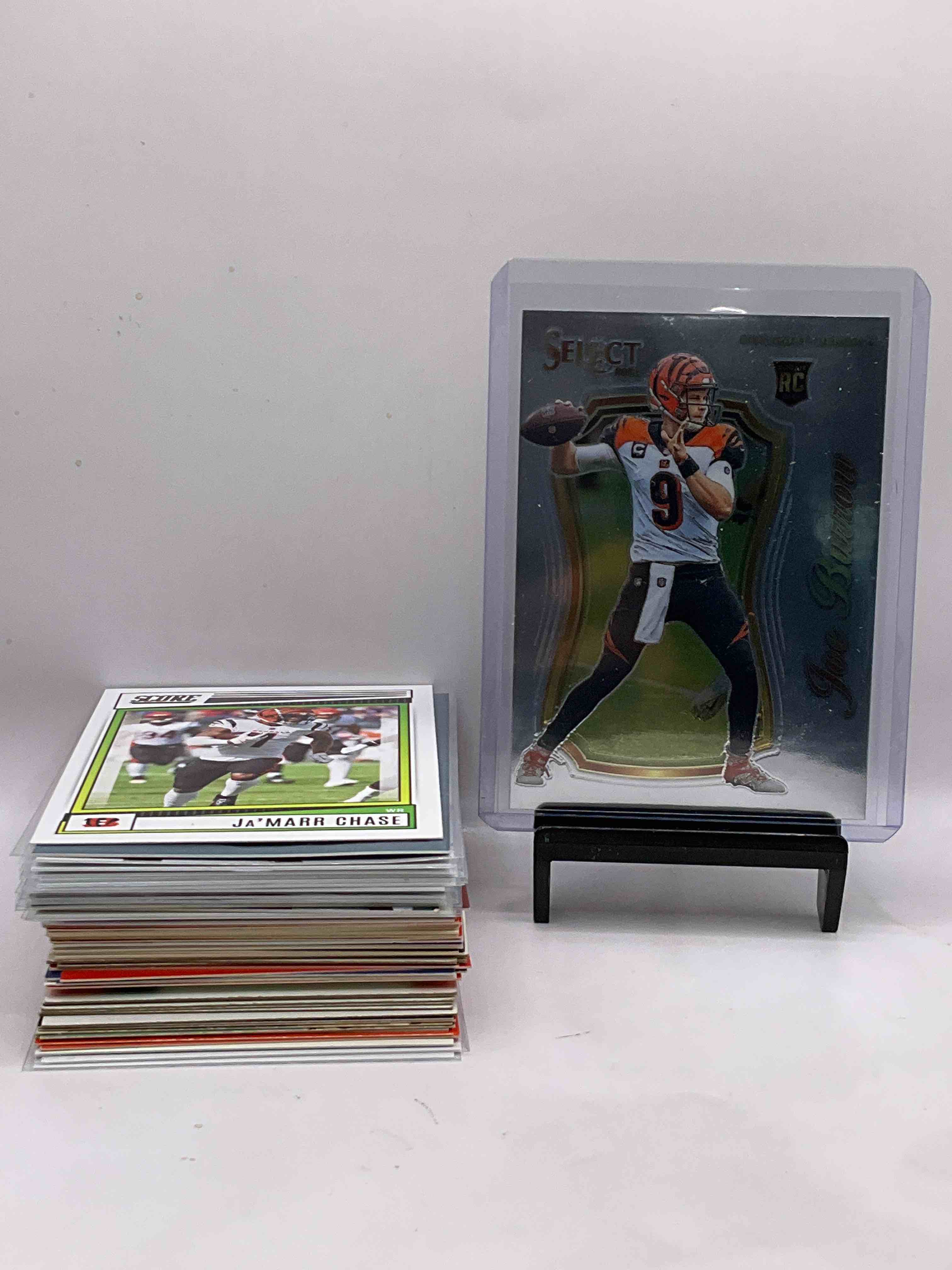 Joe Burrow Select Rookie! Ja’marr Chase, Murphy, Hubbard, Mims, Vintage Stars & More! Perfect Bengals Bonanza Variety!