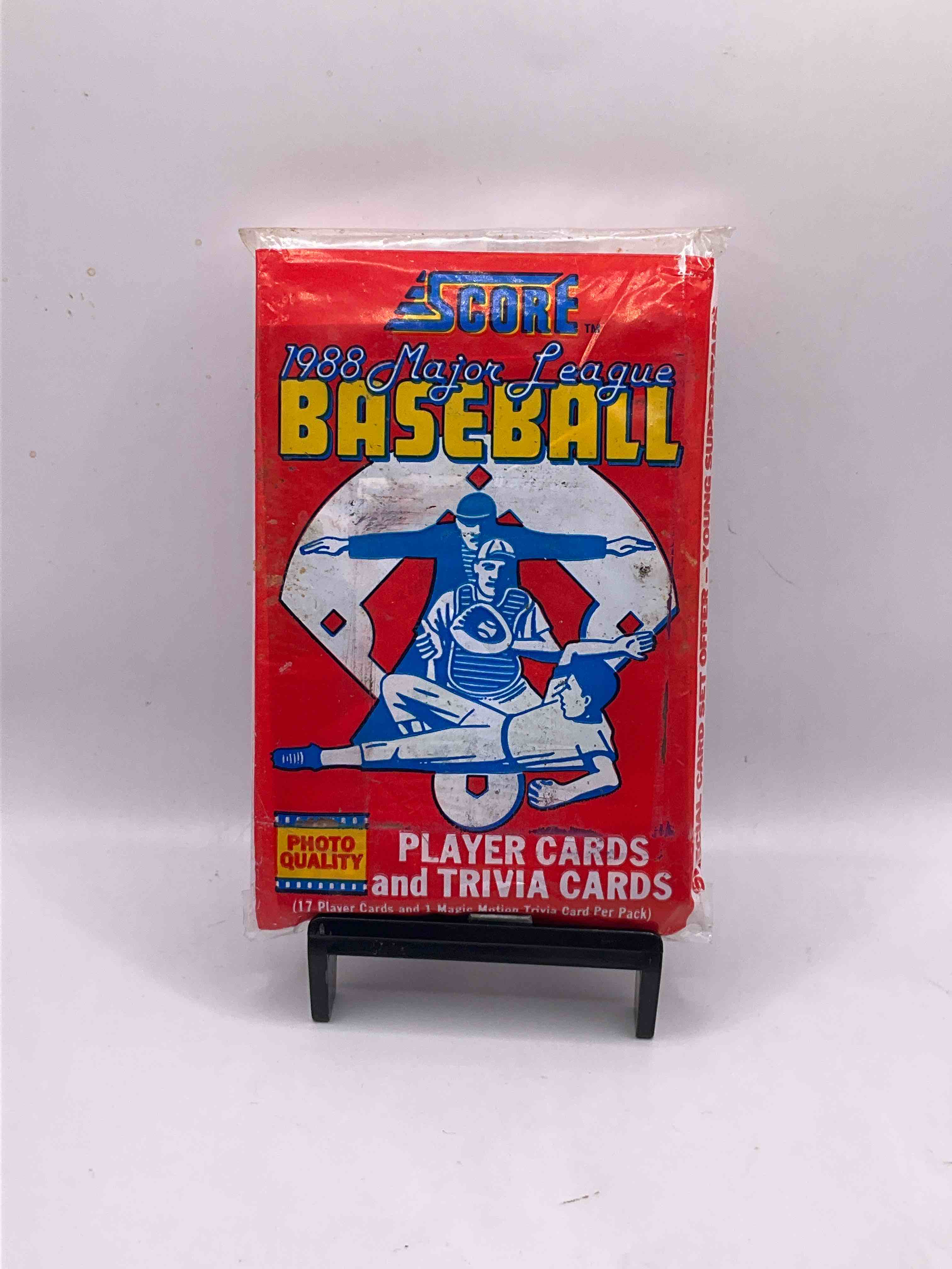 1988 Score Baseball Sealed Sports Collectible Card Pack, Direct From Original Retail Case! Search For Valuable Don Mattingly #1 & So Many Cool Nostalgic 80's Players!