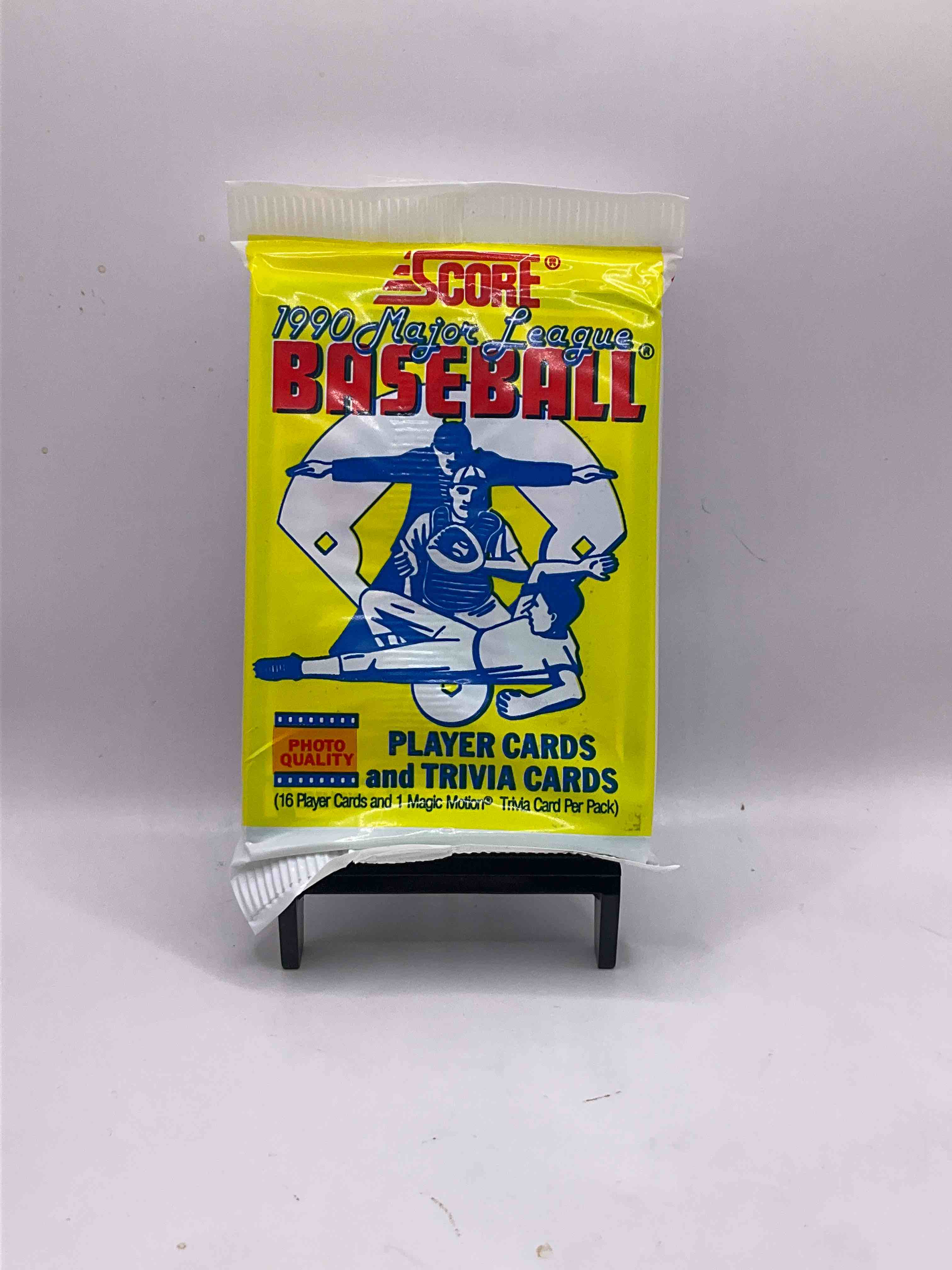 Deion Sanders Rookie!? 1990 Score Baseball Packs! Unopened Straight From Box! These Packs Are Loaded With Awesome Cards! Some Cards To Search For Are Bo Jackson, Nolan Ryan, Frank Thomas Rookie & Deion Sanders Rookie! Wow!