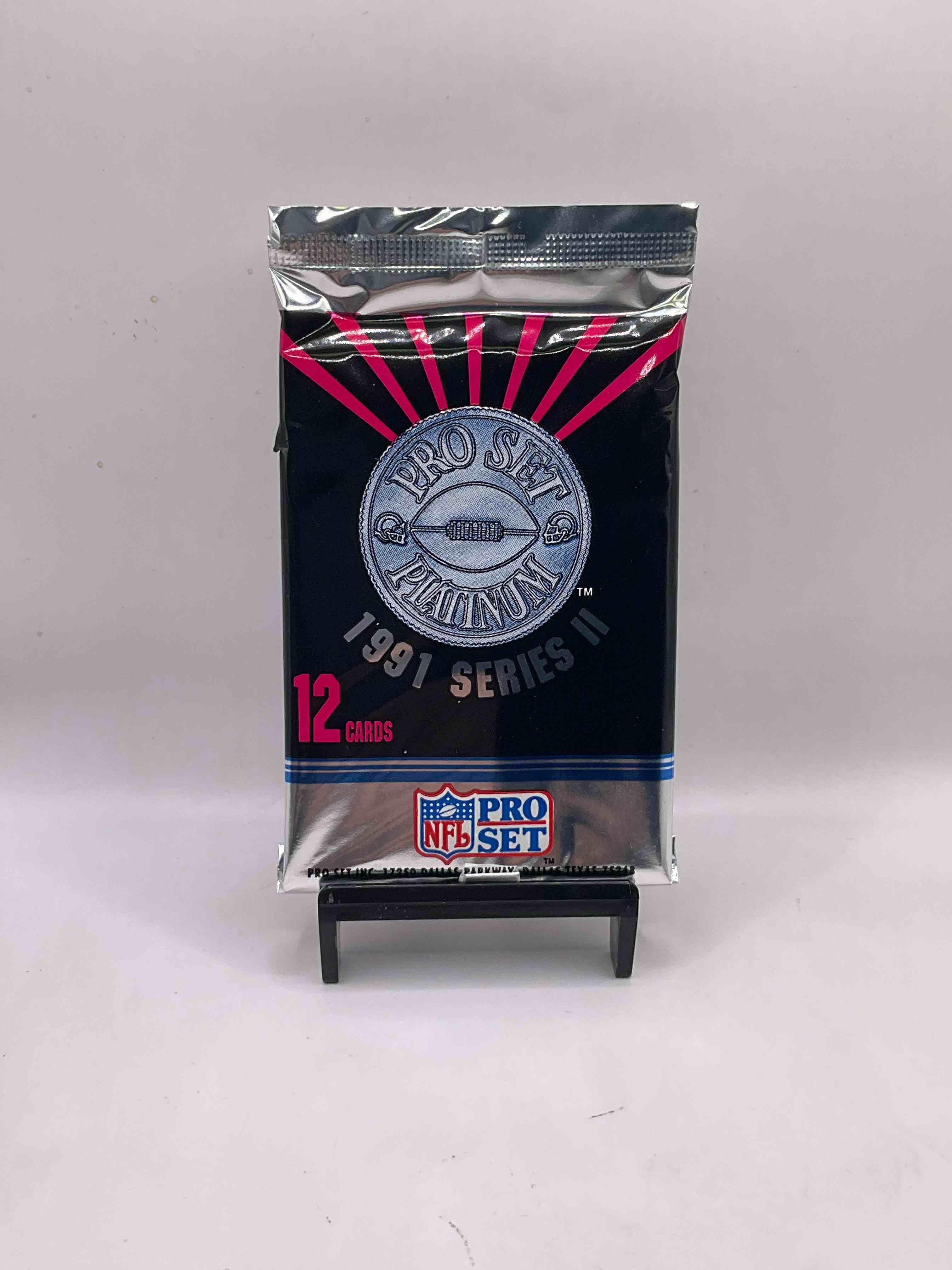 1991 Pro Set Platinum Edition Series II Unopened Packs! Search For Brett Favre Rookie & Bill Belichick Coach Rookie Card As Well As Santa Claus Card! 