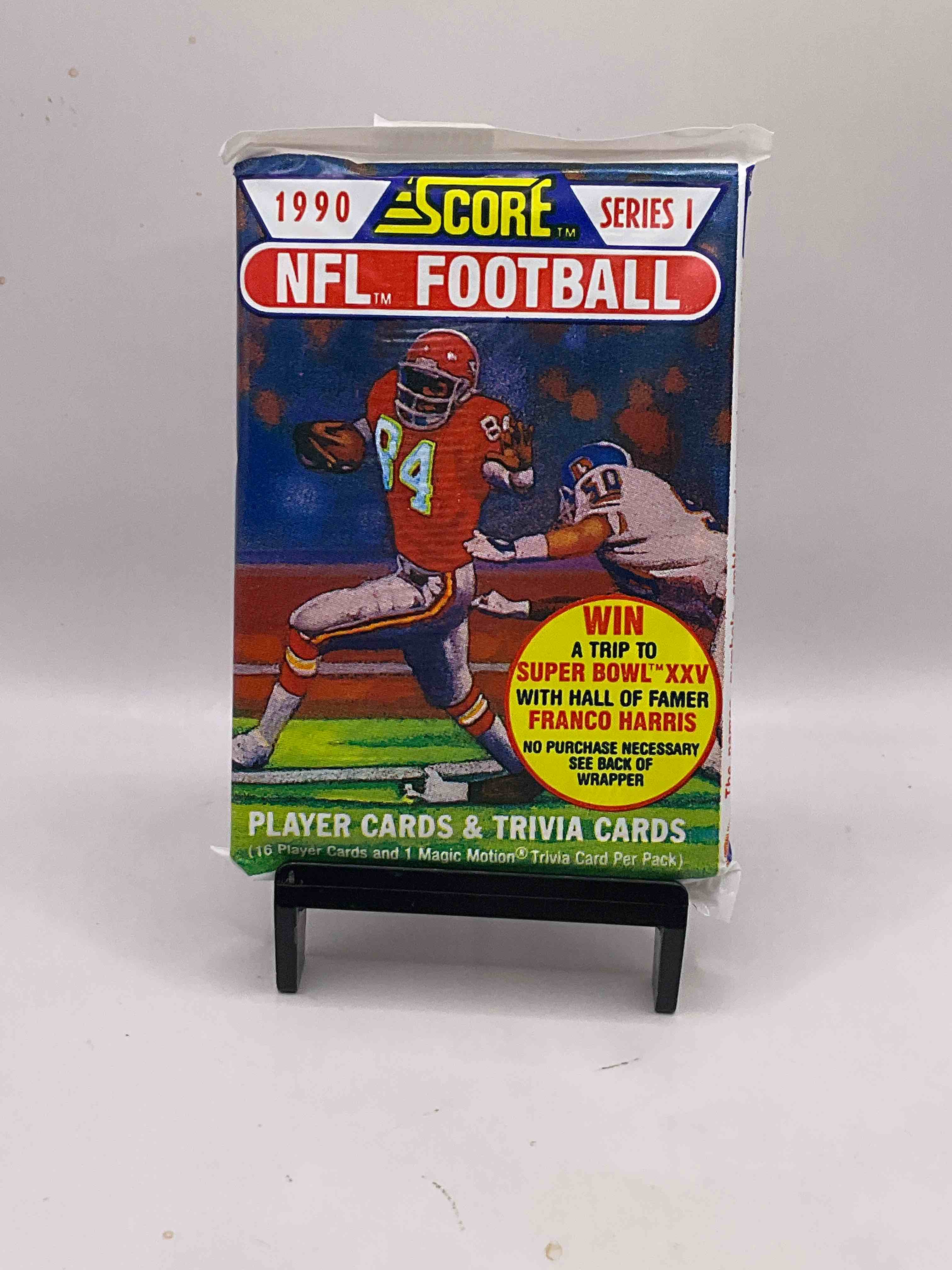 Emmitt Smith Rookie Year! 1990 Score Football Unopened Collectible Sports Card Packs! Direct From Original Box! Look For Valuable Emmitt Smith Rookie Cards!