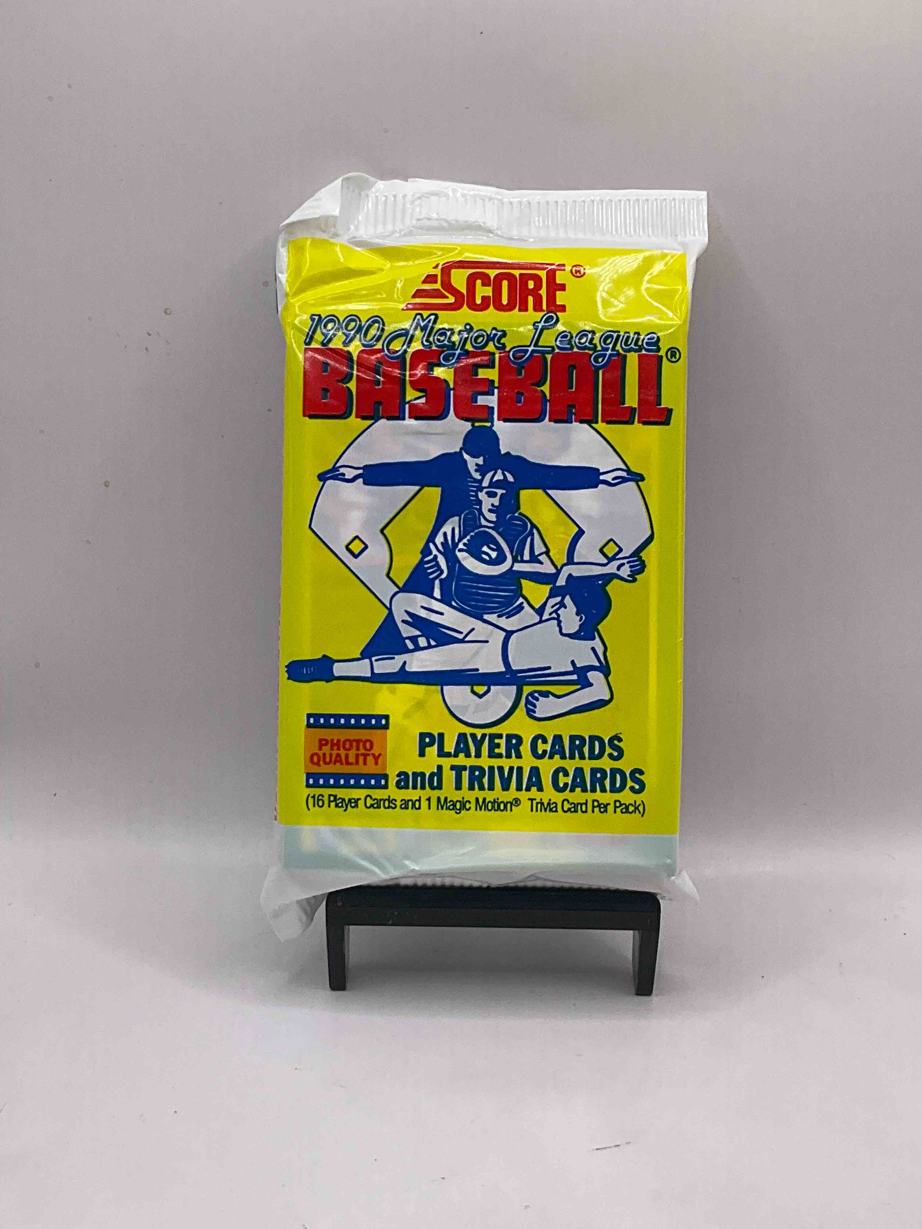 Deion Sanders Rookie!? 1990 Score Baseball Packs! Unopened Straight From Box! These Packs Are Loaded With Awesome Cards! Some Cards To Search For Are Bo Jackson, Nolan Ryan, Frank Thomas Rookie & Deion Sanders Rookie! Wow!