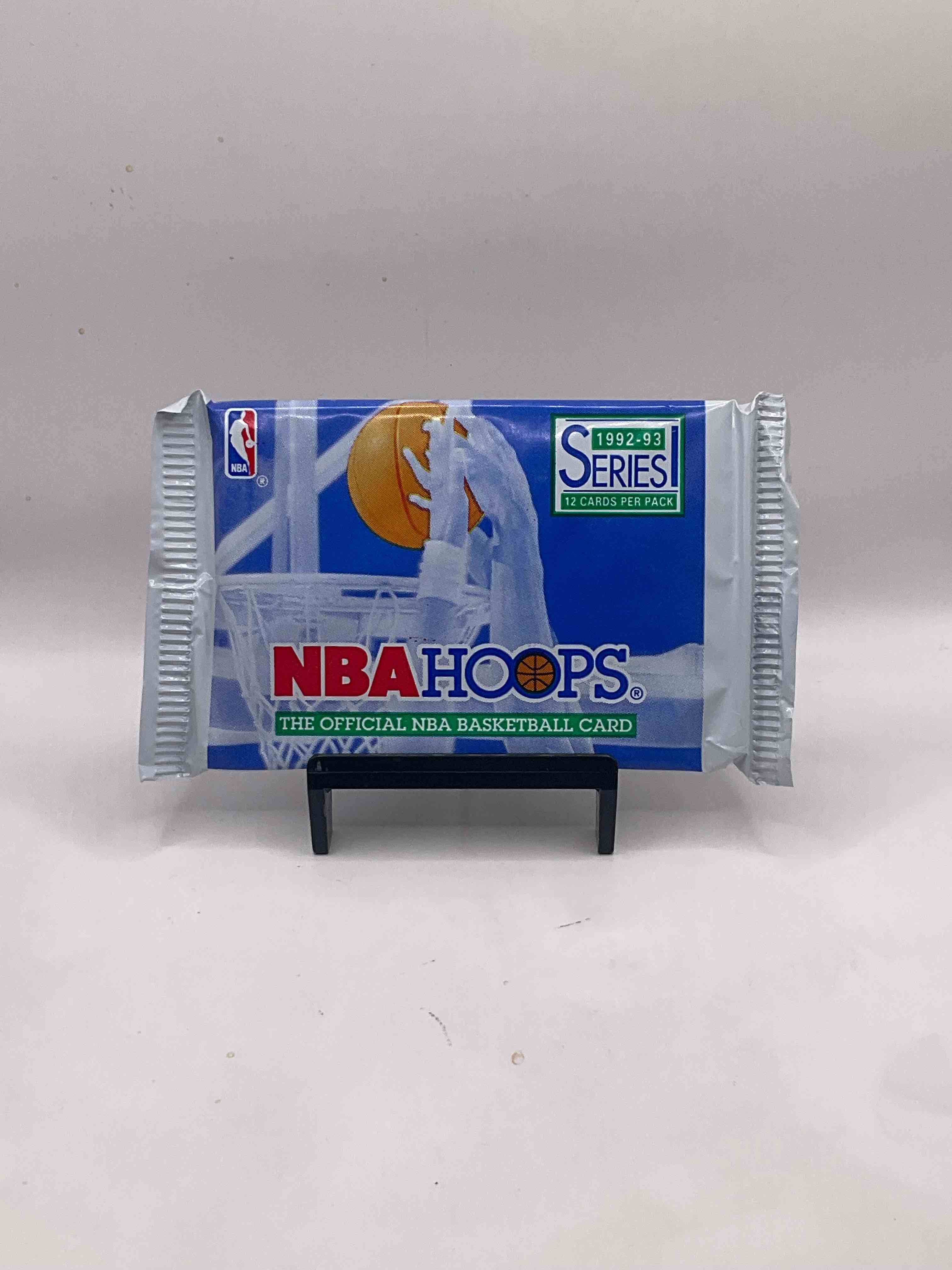 1992-93 NBA Hoops Packs… Michael Jordan Inside!? Search For Some Incredible Talent & Hall Of Famers, Right Inside This Box! Chance For Michael Jordan All Star & Original Card, Larry Bird & So Many More, It’s Impossible To List Them All! All Packs Unopened!