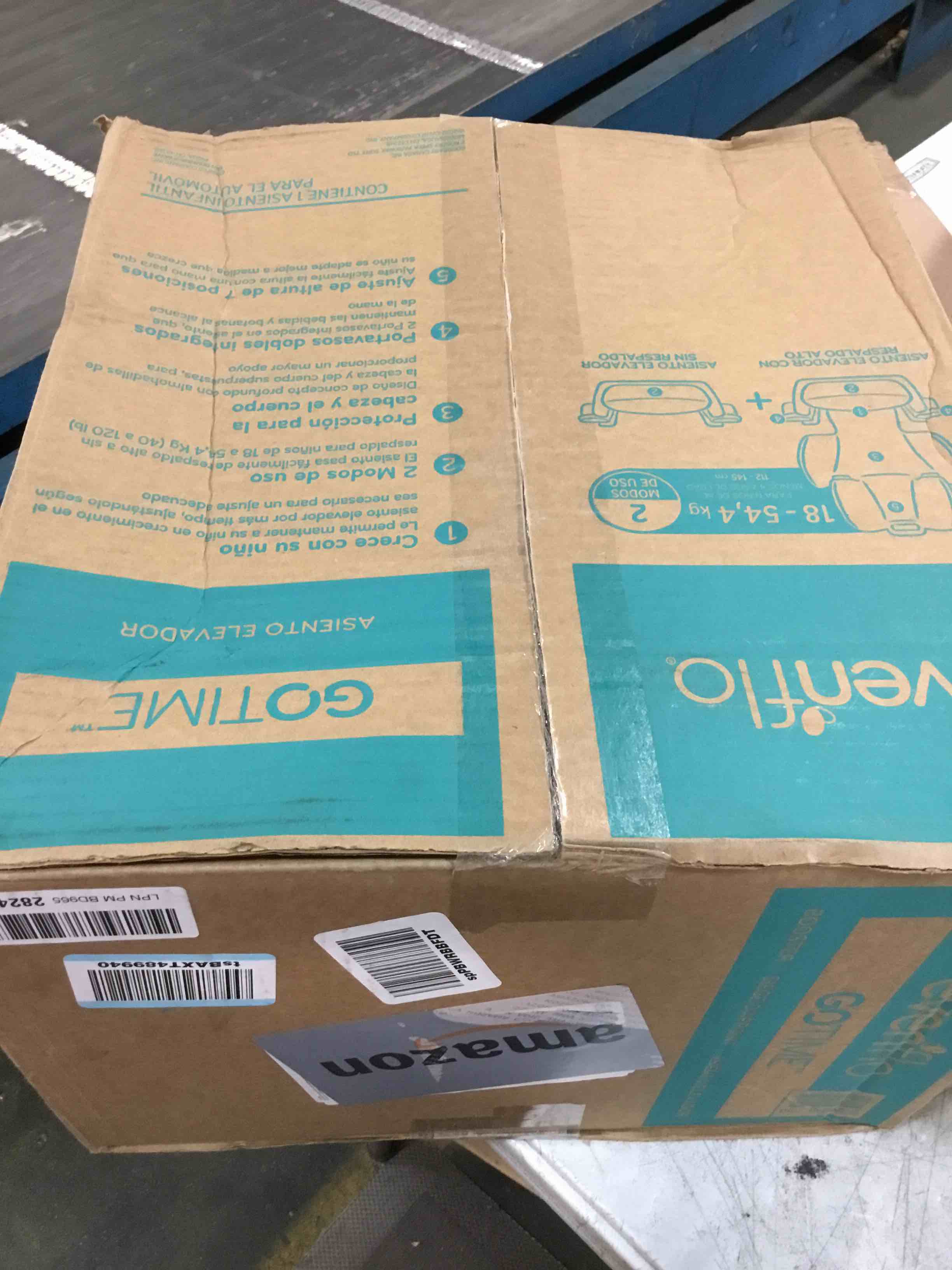 Evenflo GoTime LX Booster Car Seat (Astro Blue)