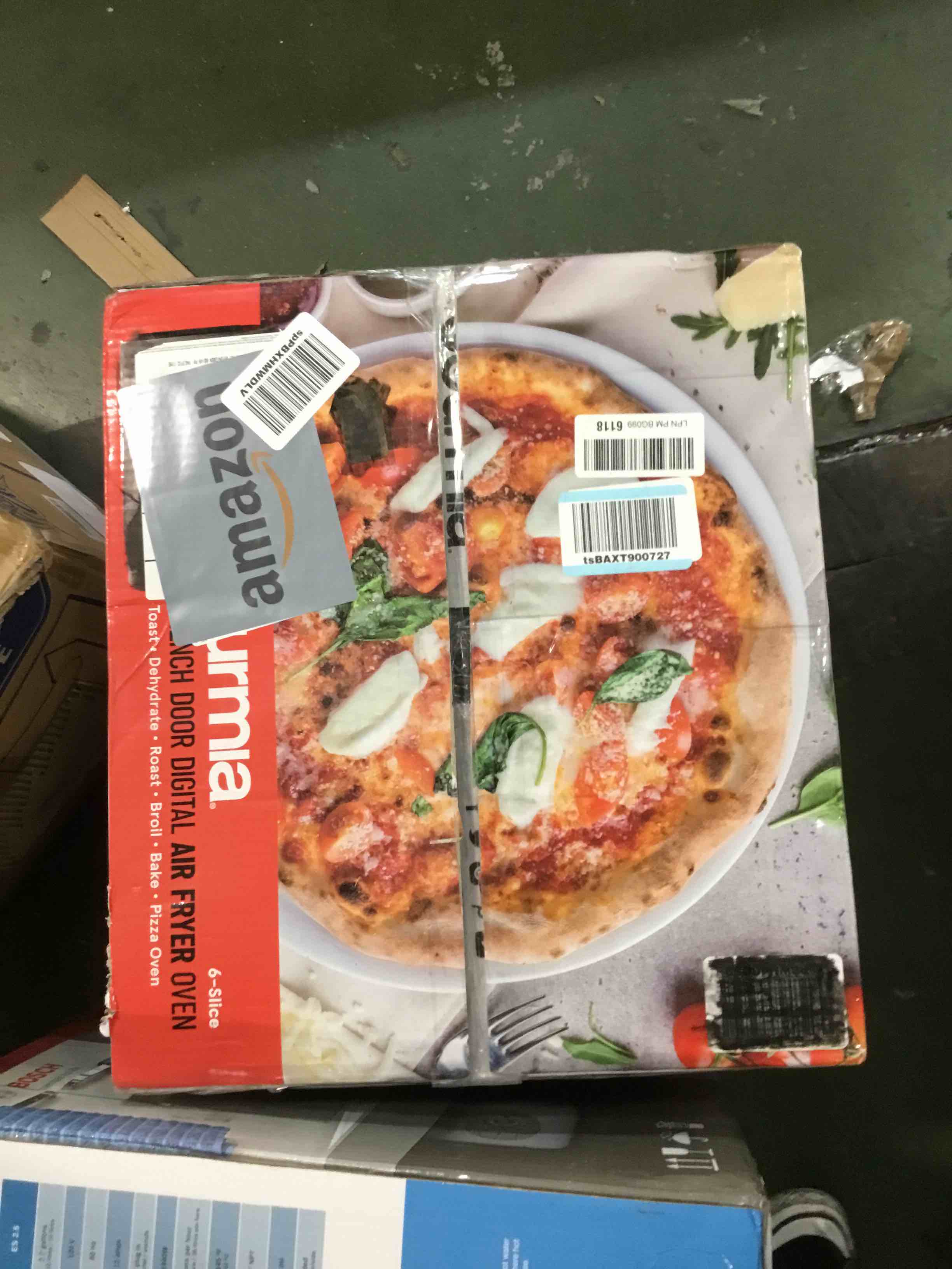 Gourmia Toaster Oven Air Fryer Combo 17 cooking presets 1700W french